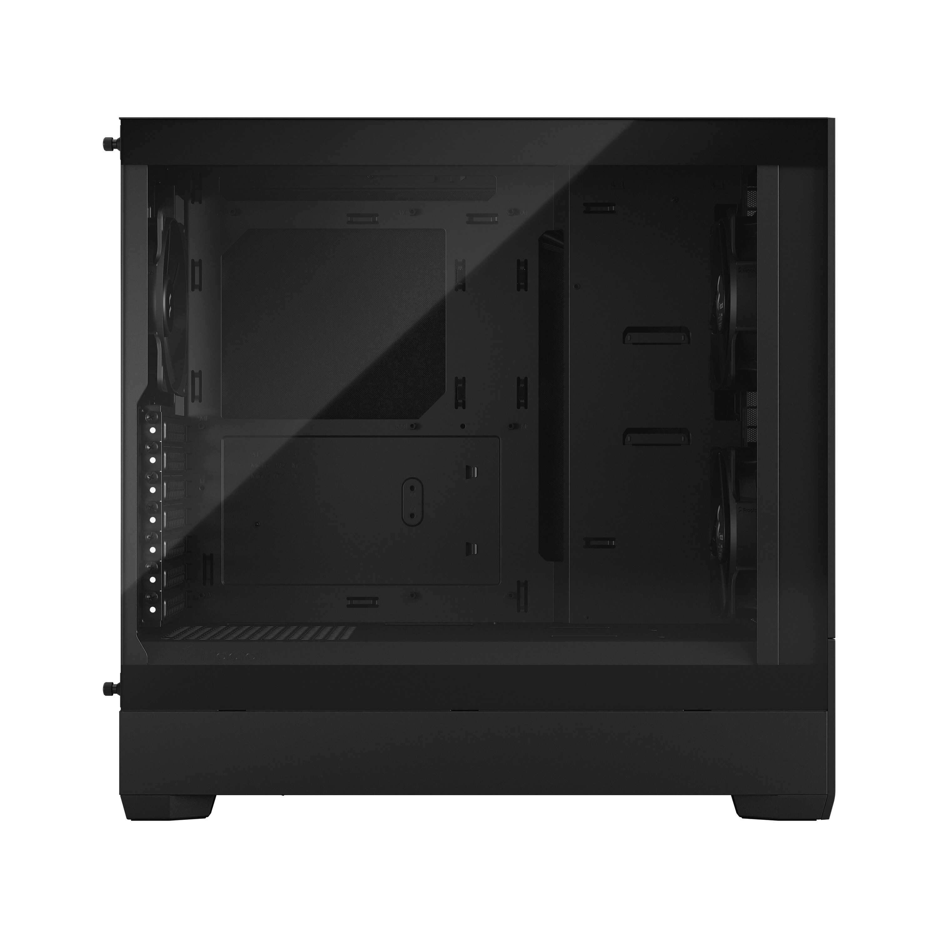 Fractal Design Pop Silent Black mit Seitenfenster ATX Gaming Gehäuse Schwarz