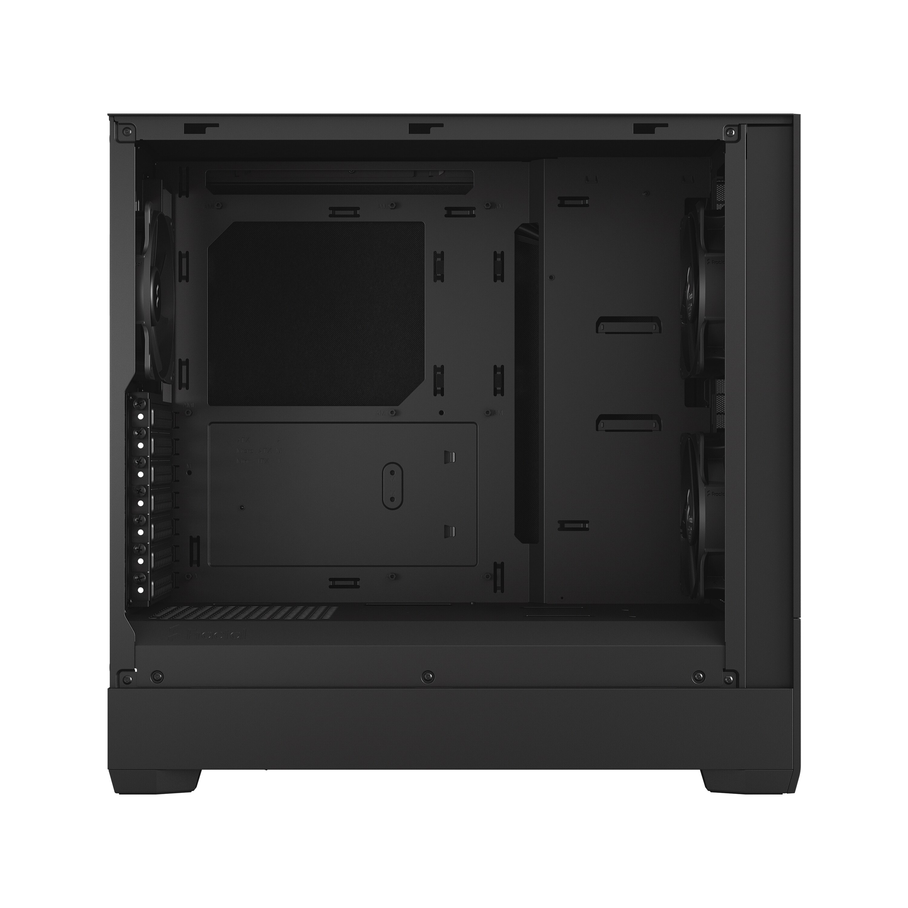 Fractal Design Pop Silent Black mit Seitenfenster ATX Gaming Gehäuse Schwarz