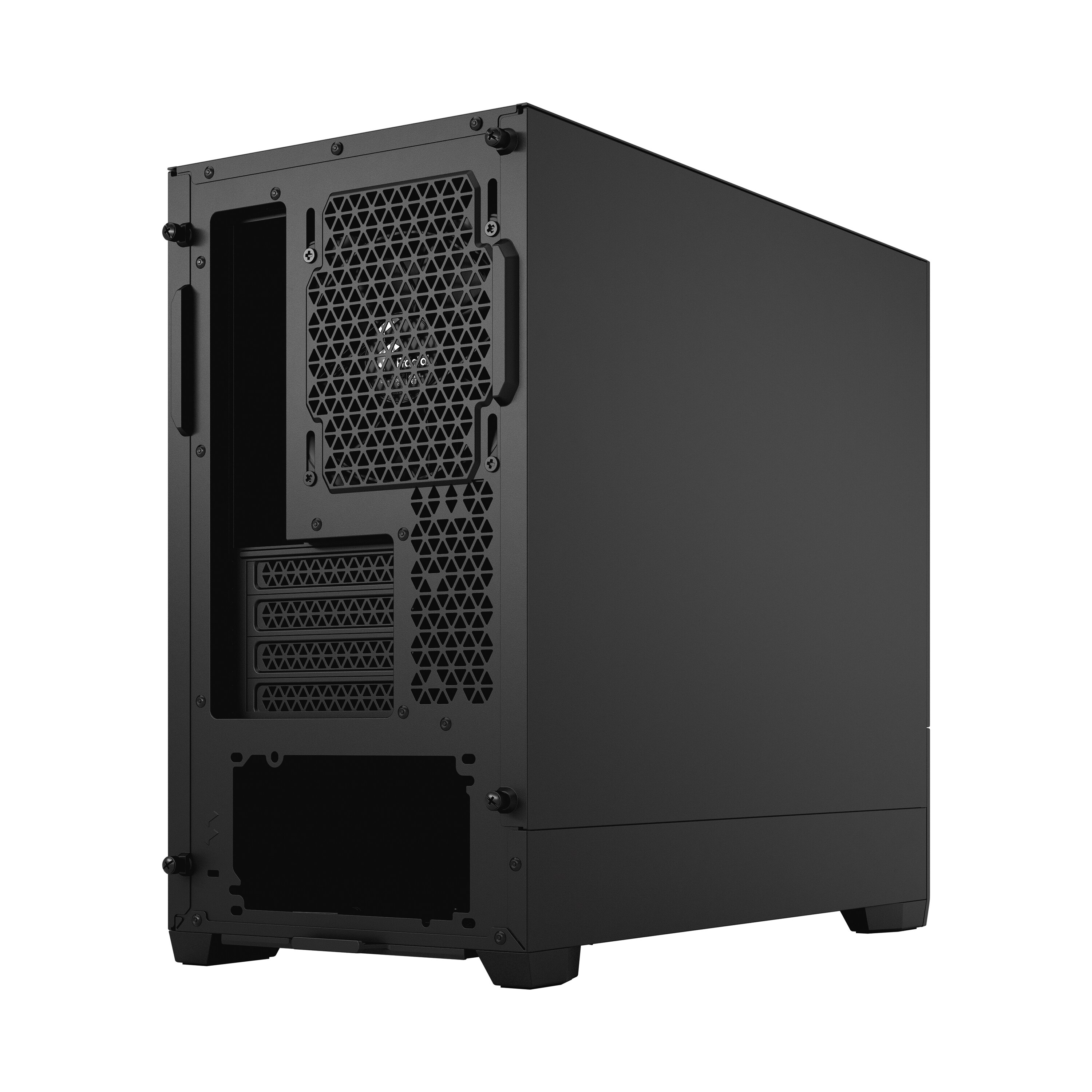 Fractal Design Pop Mini Silent Black Solid ATX Gaming Gehäuse Schwarz