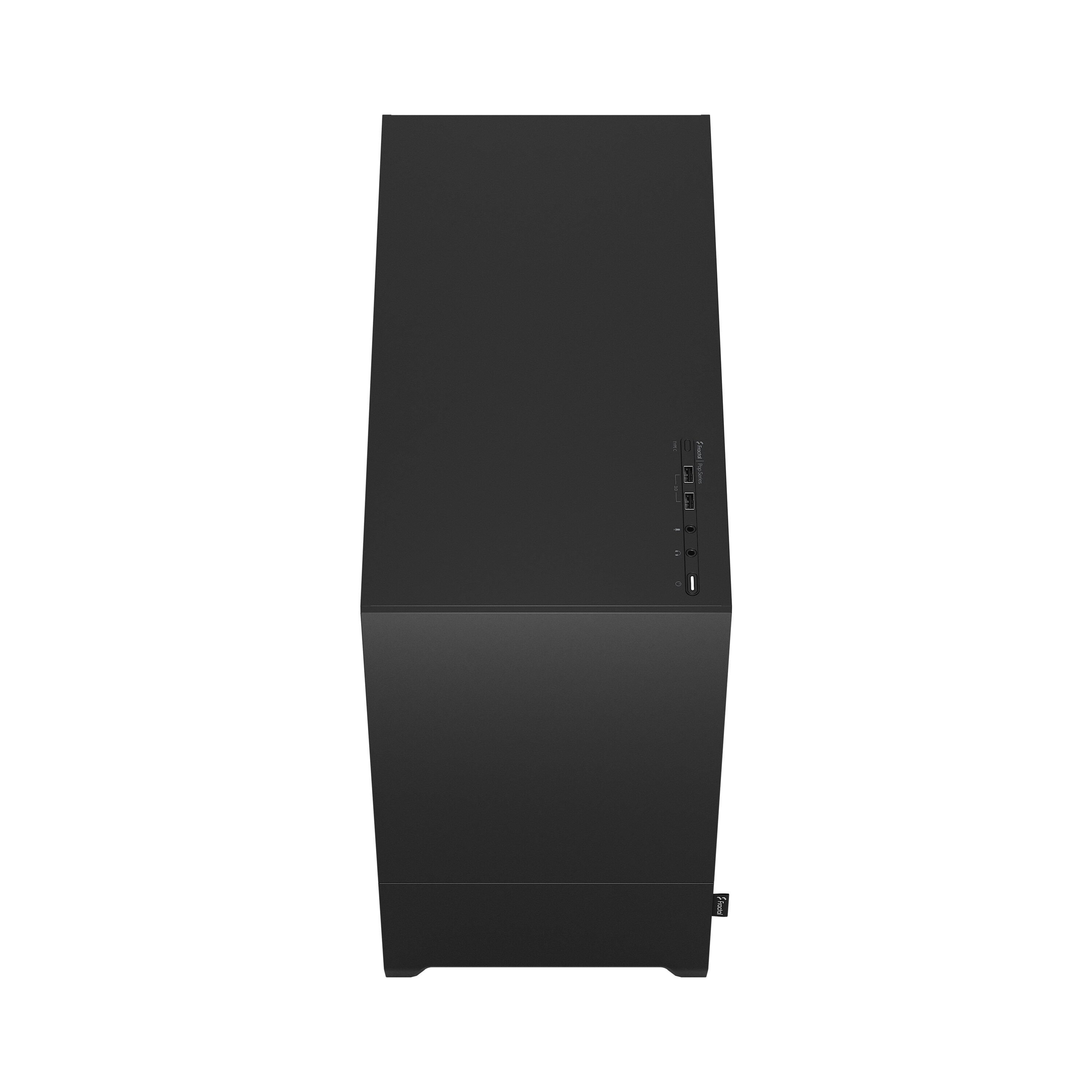 Fractal Design Pop Mini Silent Black Solid ATX Gaming Gehäuse Schwarz