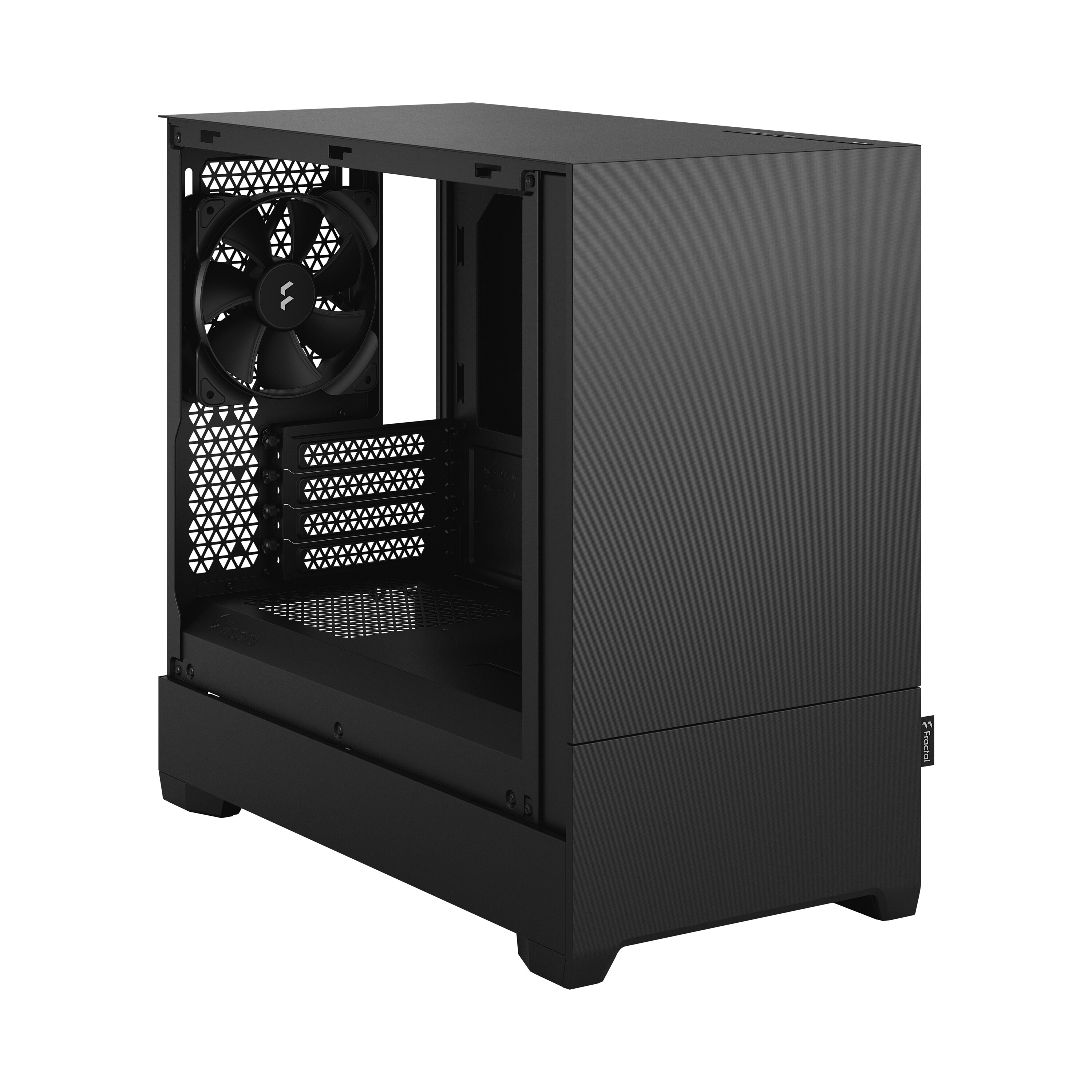 Fractal Design Pop Mini Silent Black Solid ATX Gaming Gehäuse Schwarz