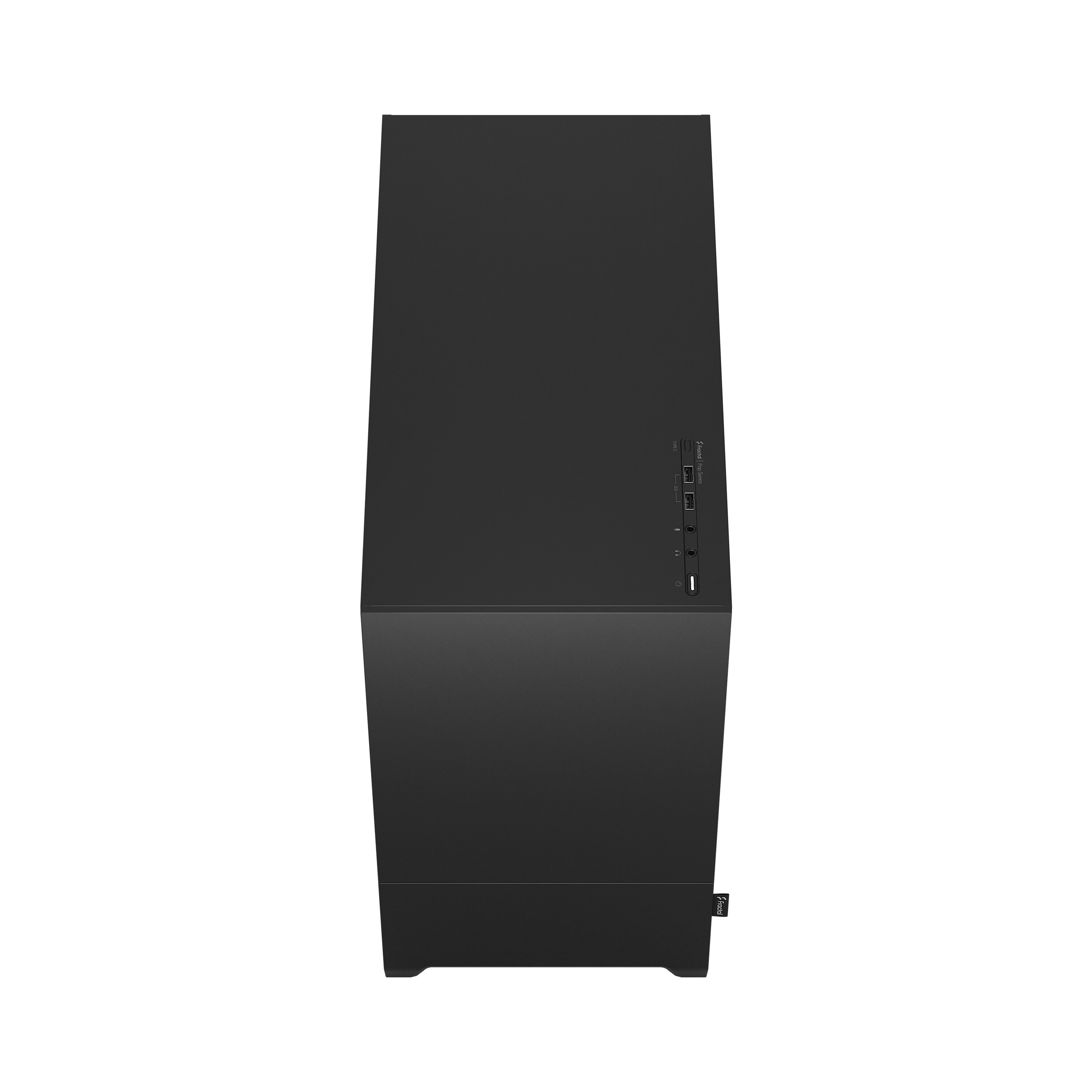 Fractal Design Pop Mini Silent Black m. Fenster mATX/mITX Gaming Gehäuse Schwarz