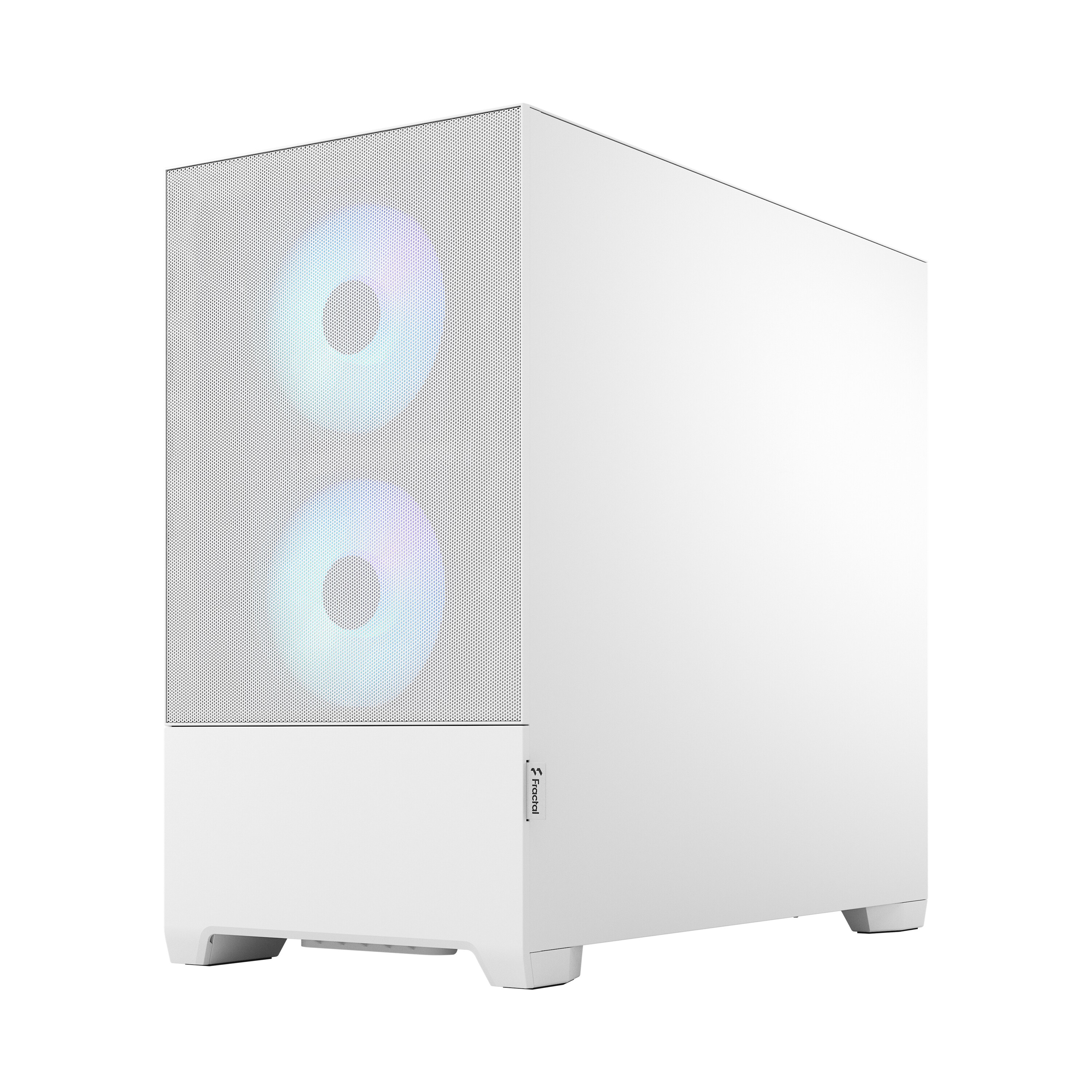 Fractal Design Pop Mini Air RGB White mit Fenster mATX/mITX Gaming Gehäuse Weiß