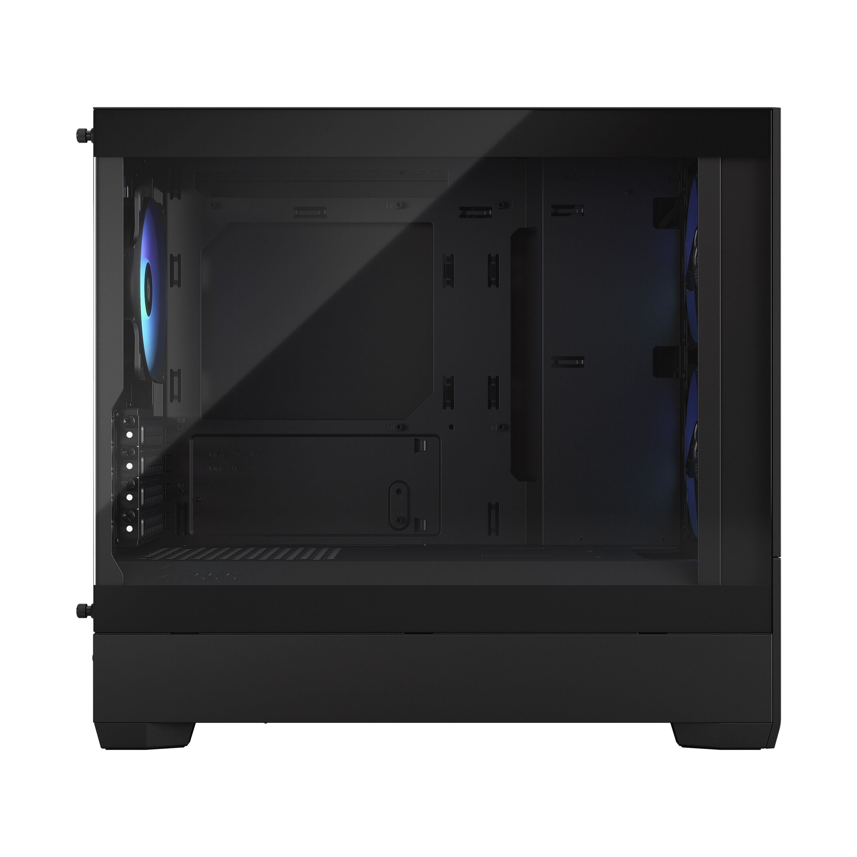 Fractal Design Pop Mini Air RGB Black Fenster mATX/mITX Gaming Gehäuse Schwarz