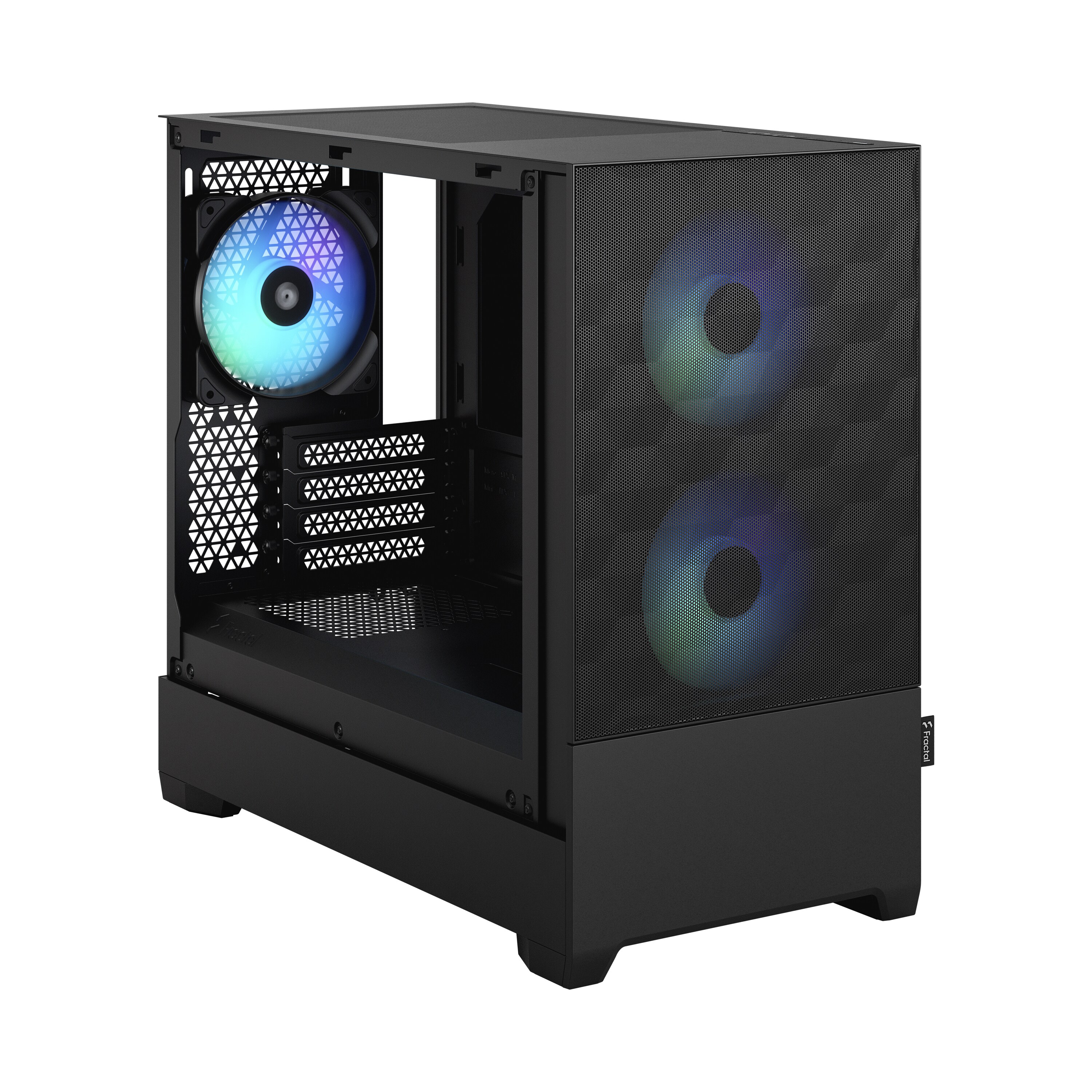 Fractal Design Pop Mini Air RGB Black Fenster mATX/mITX Gaming Gehäuse Schwarz