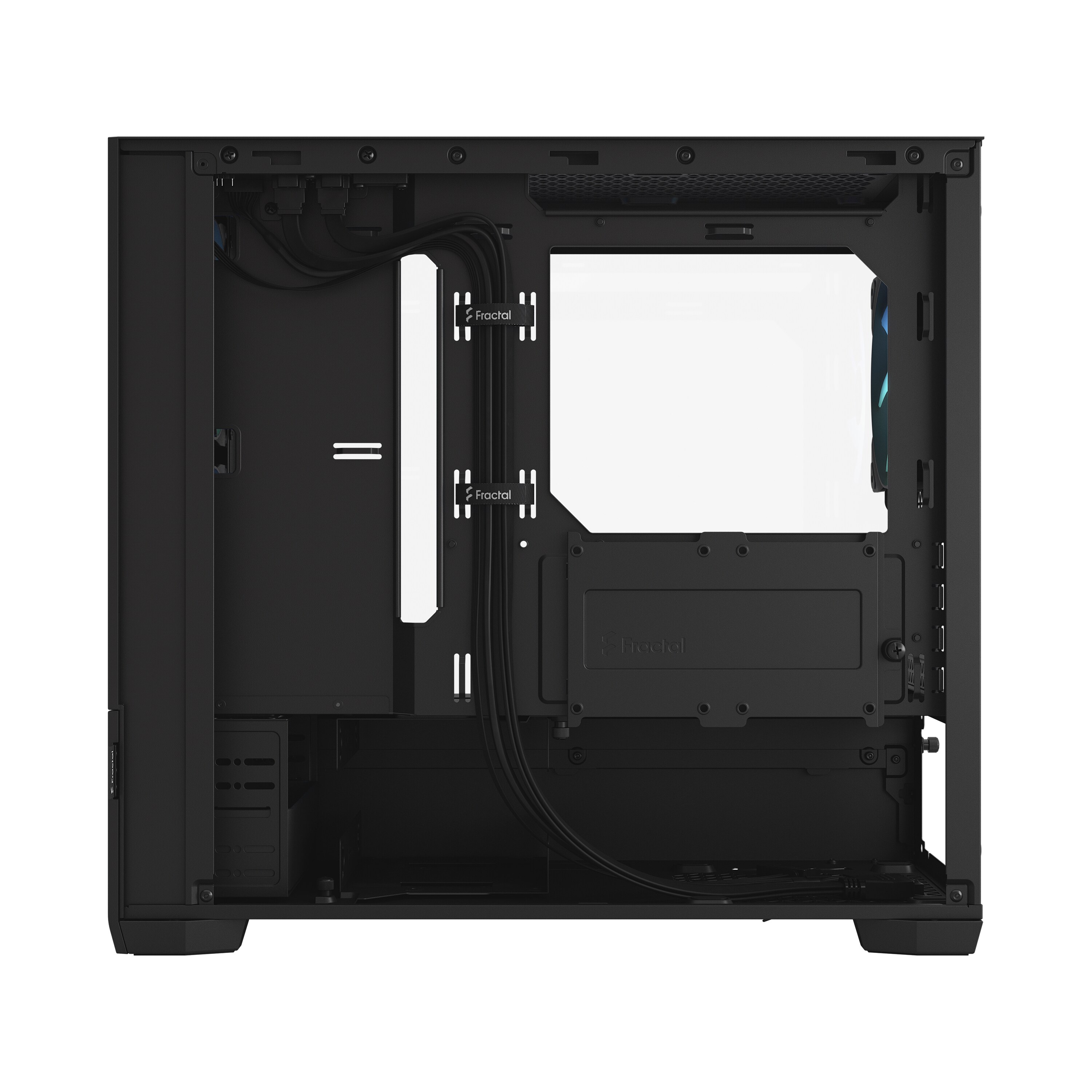 Fractal Design Pop Mini Air RGB Black Fenster mATX/mITX Gaming Gehäuse Schwarz