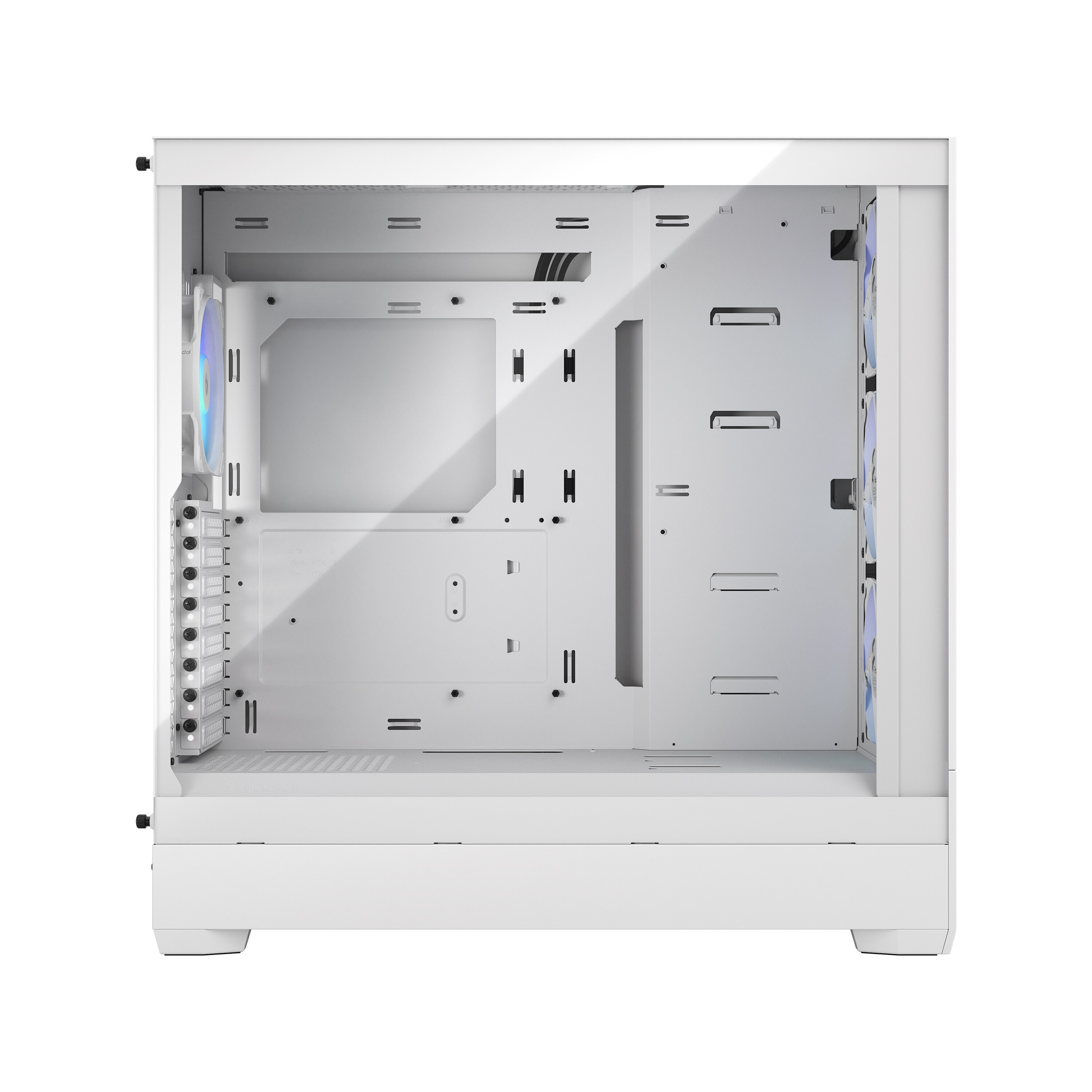 Fractal Design Pop XL Air RGB White mit Seitenfenster ATX Gaming Gehäuse Weiß