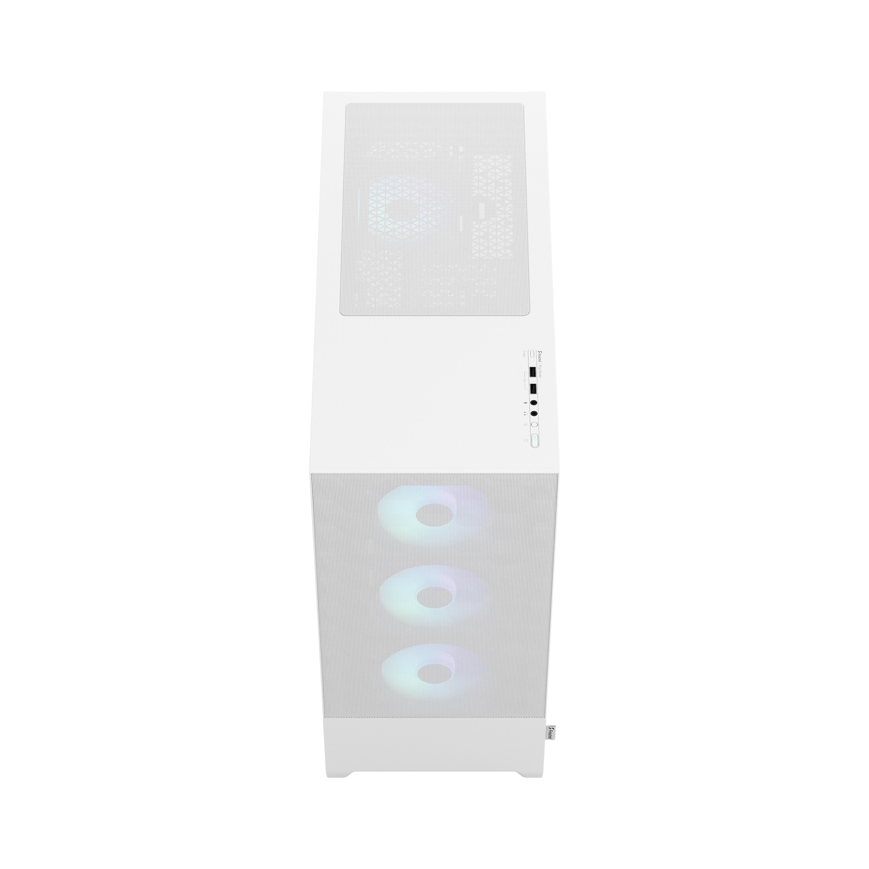 Fractal Design Pop XL Air RGB White mit Seitenfenster ATX Gaming Gehäuse Weiß