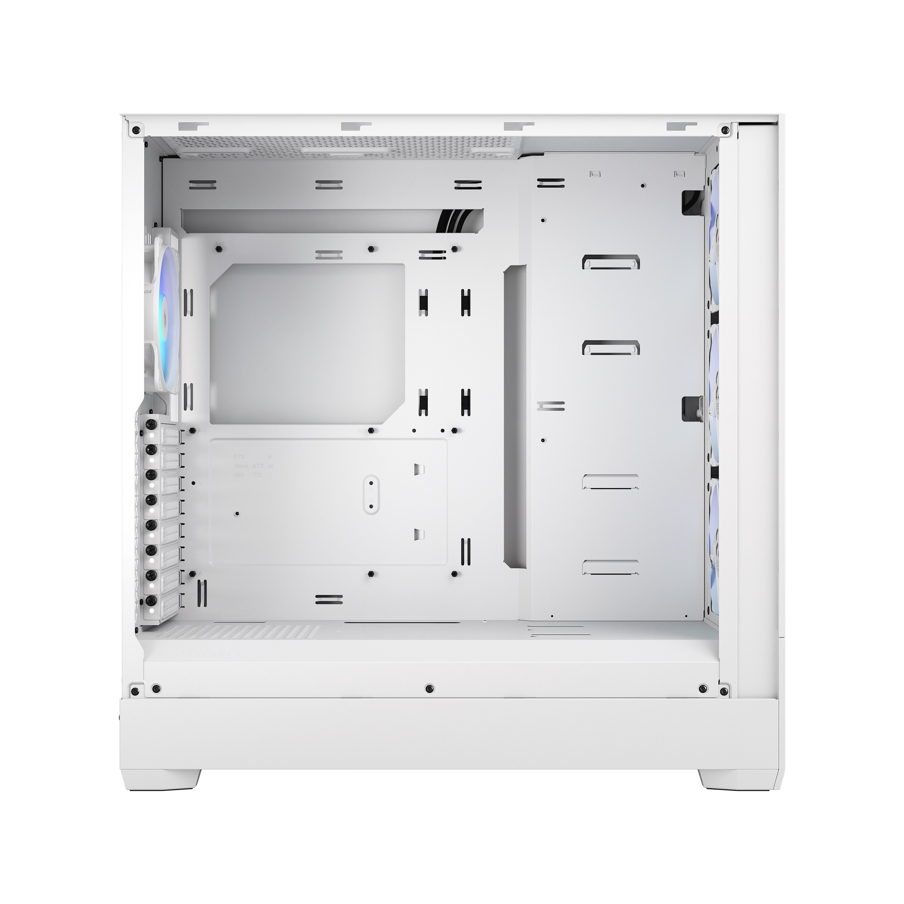 Fractal Design Pop XL Air RGB White mit Seitenfenster ATX Gaming Gehäuse Weiß