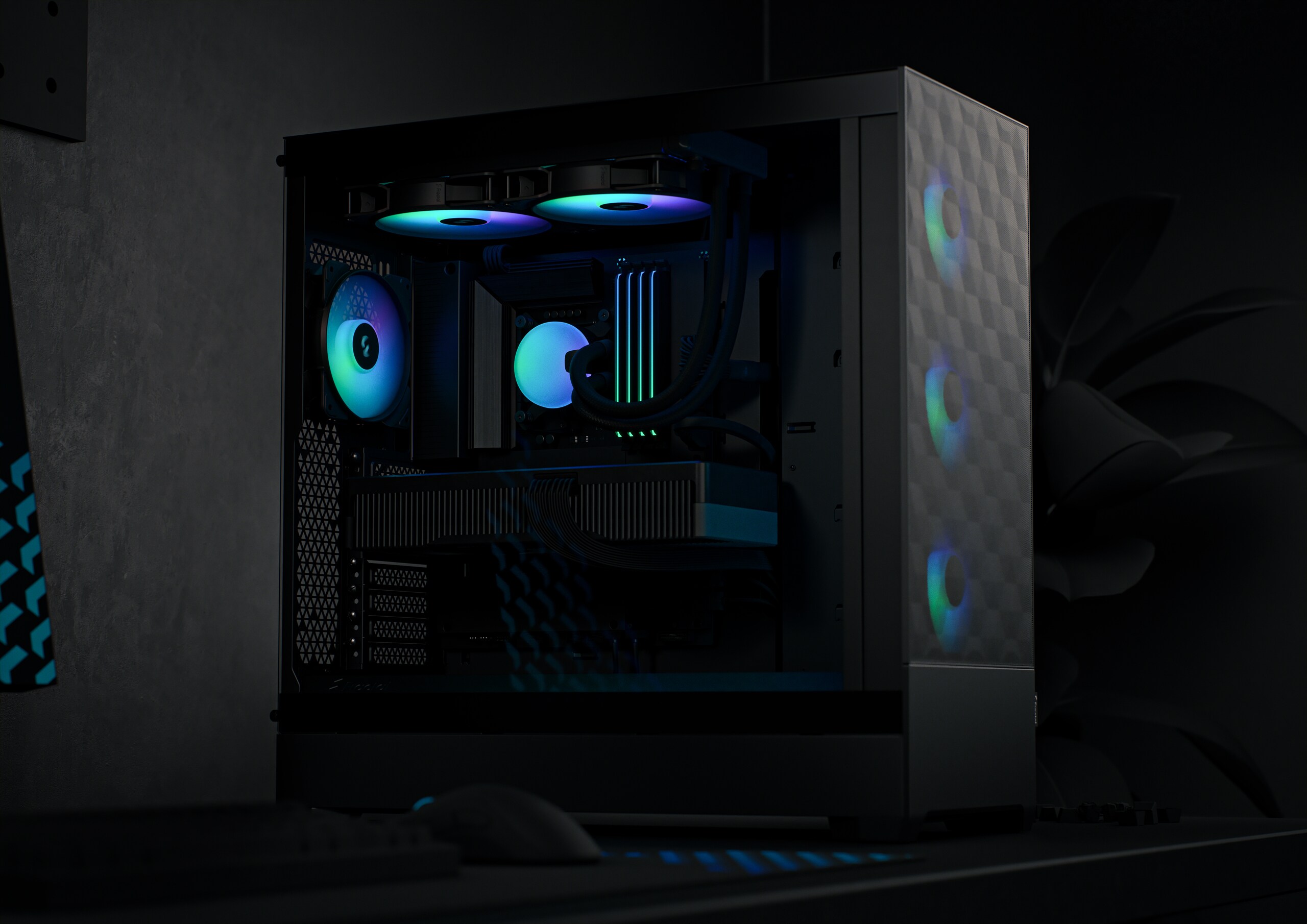 Fractal Design Pop XL Air RGB Black mit Seitenfenster ATX Gaming Gehäuse Schwarz