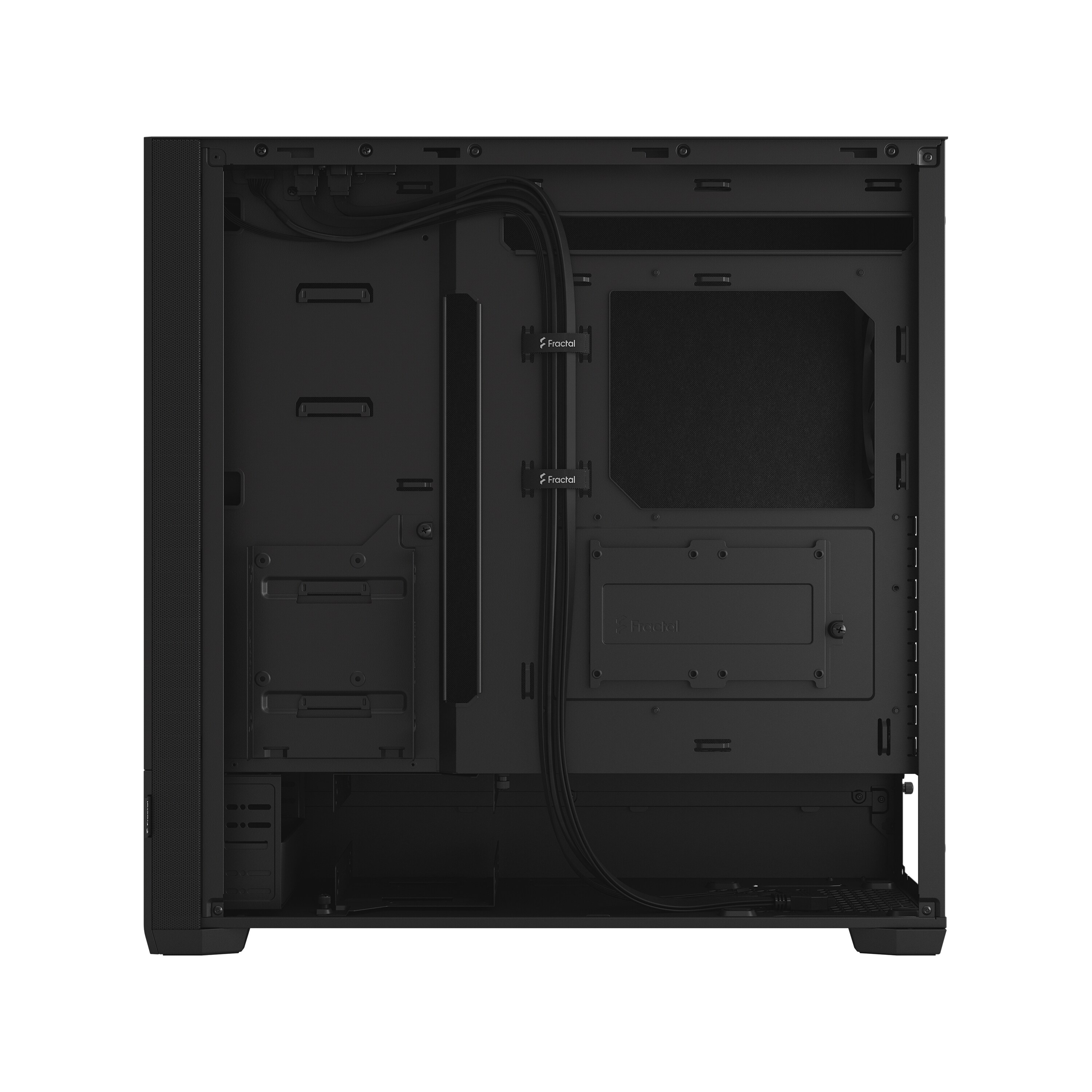 Fractal Design Pop XL Silent Black Solid ATX Gaming Gehäuse Schwarz