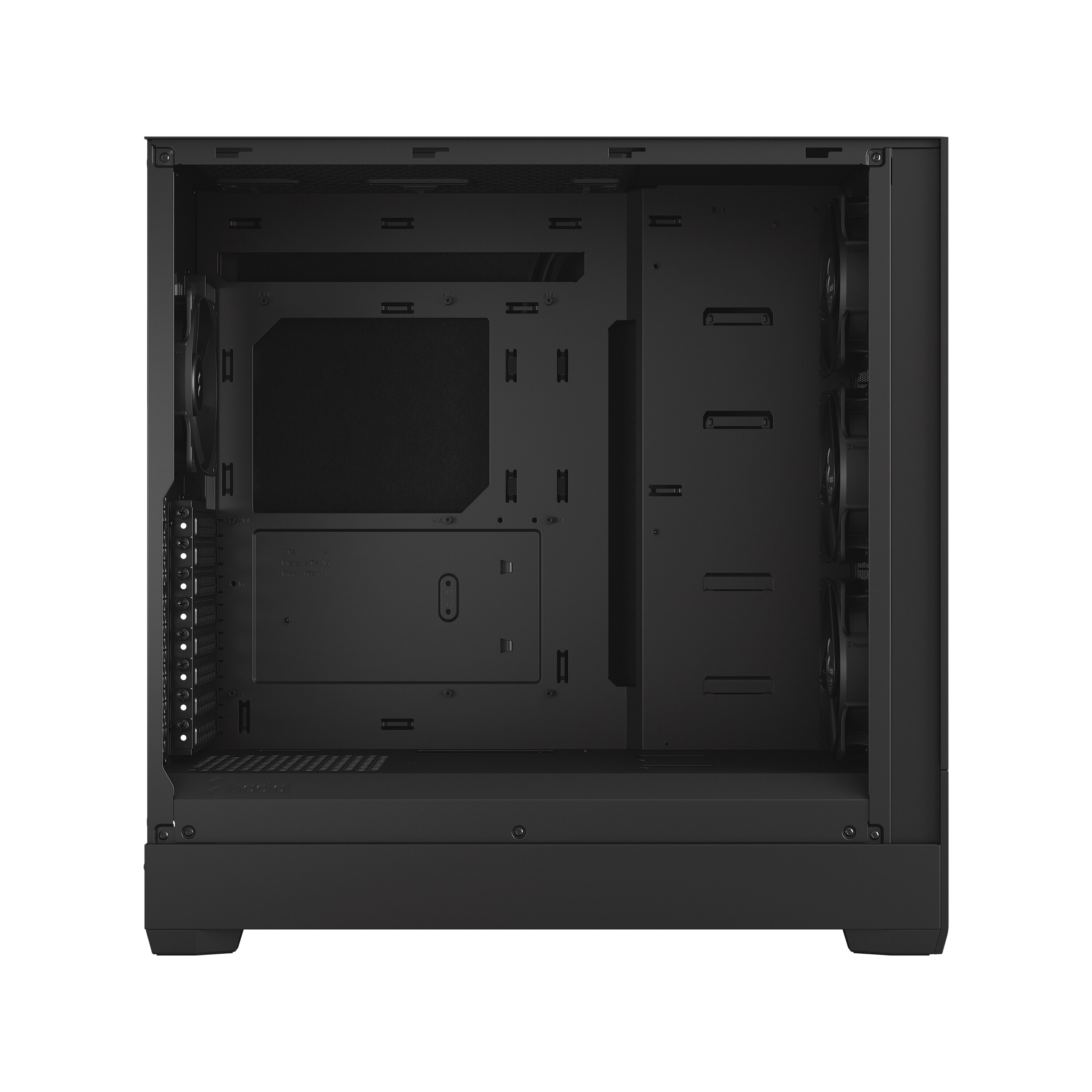 Fractal Design Pop XL Silent Black Solid ATX Gaming Gehäuse Schwarz