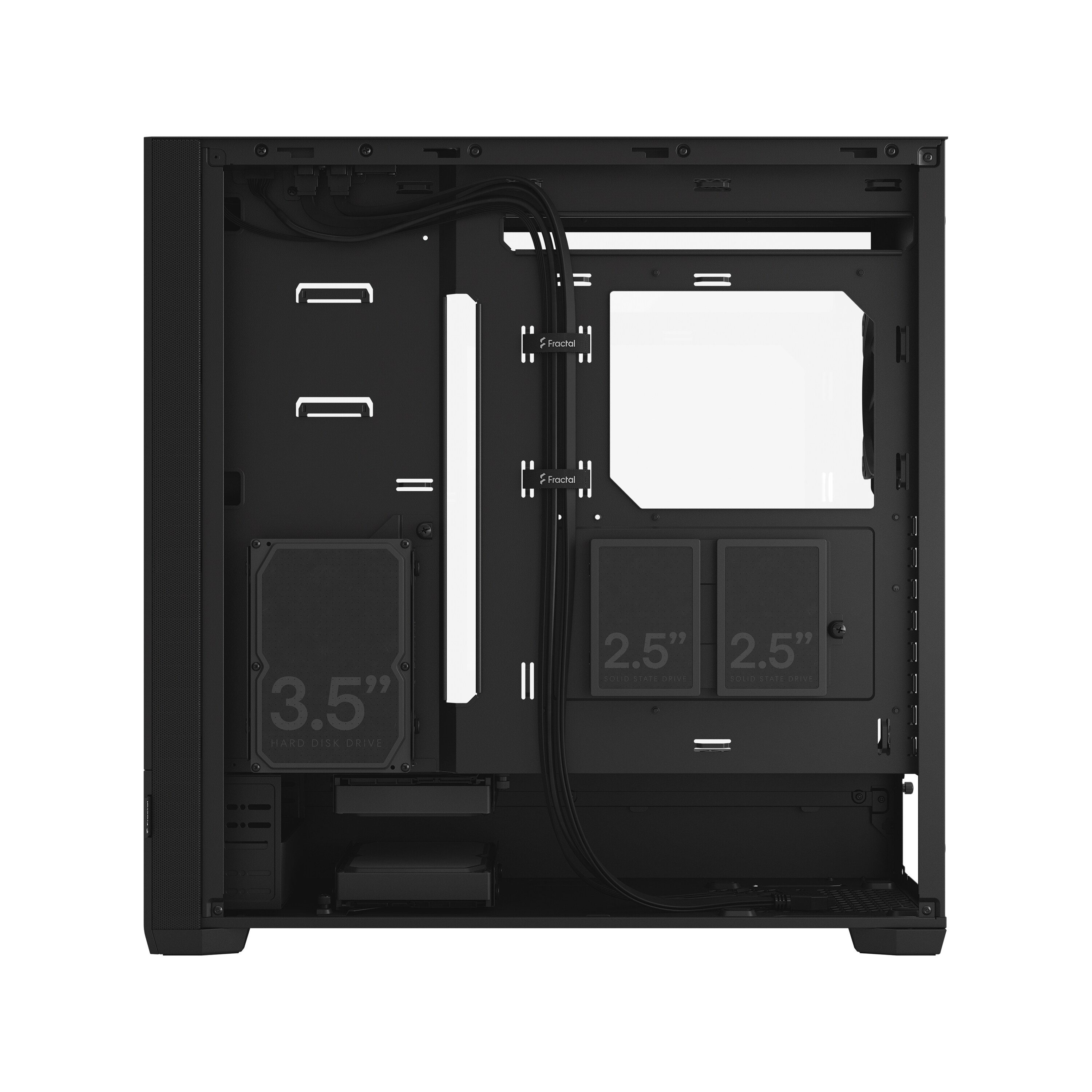 Fractal Design Pop XL Silent Black mit Seitenfenser ATX Gaming Gehäuse Schwarz