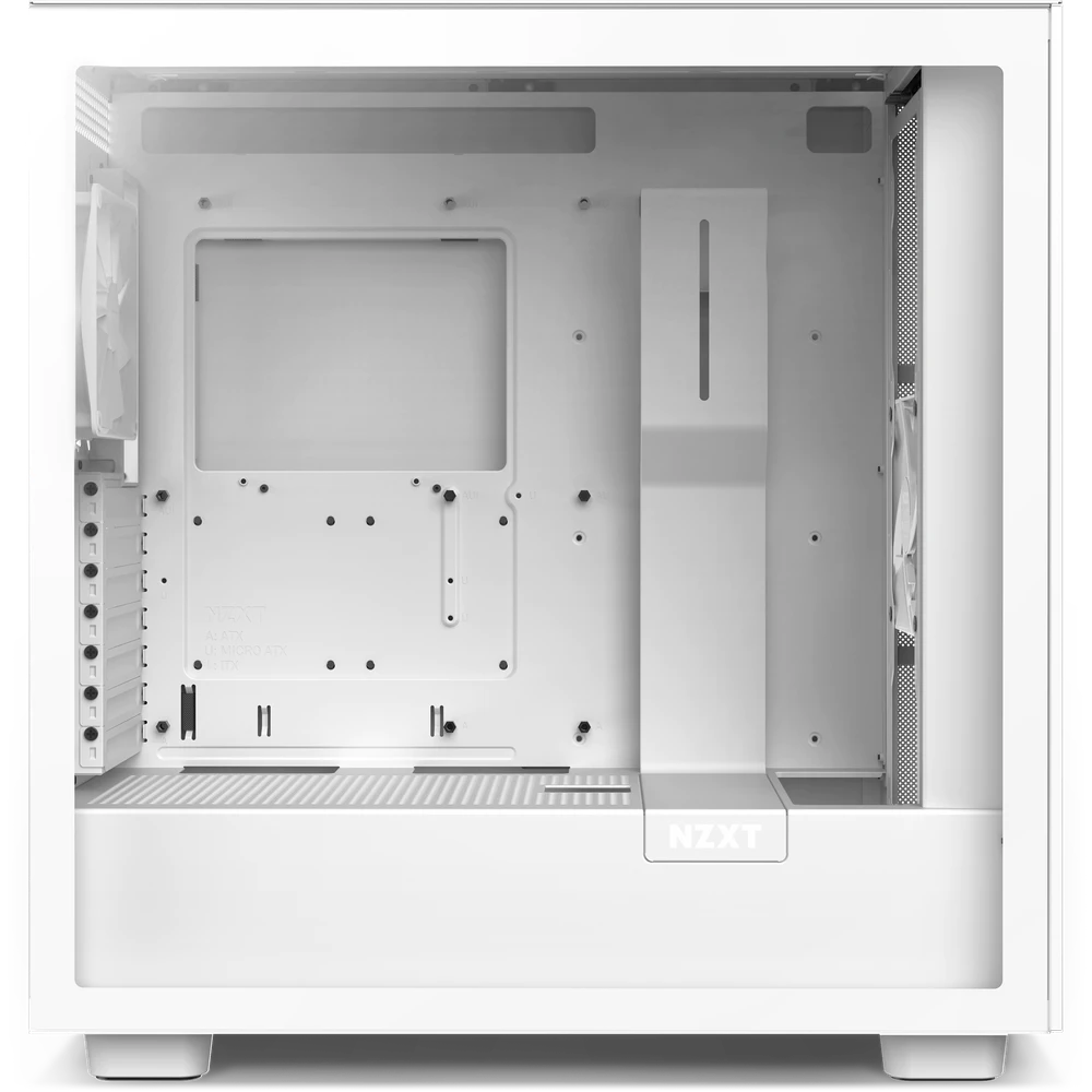 NZXT H7 White Midi Tower ATX Gaming Gehäuse weiß mit Sichtfenster