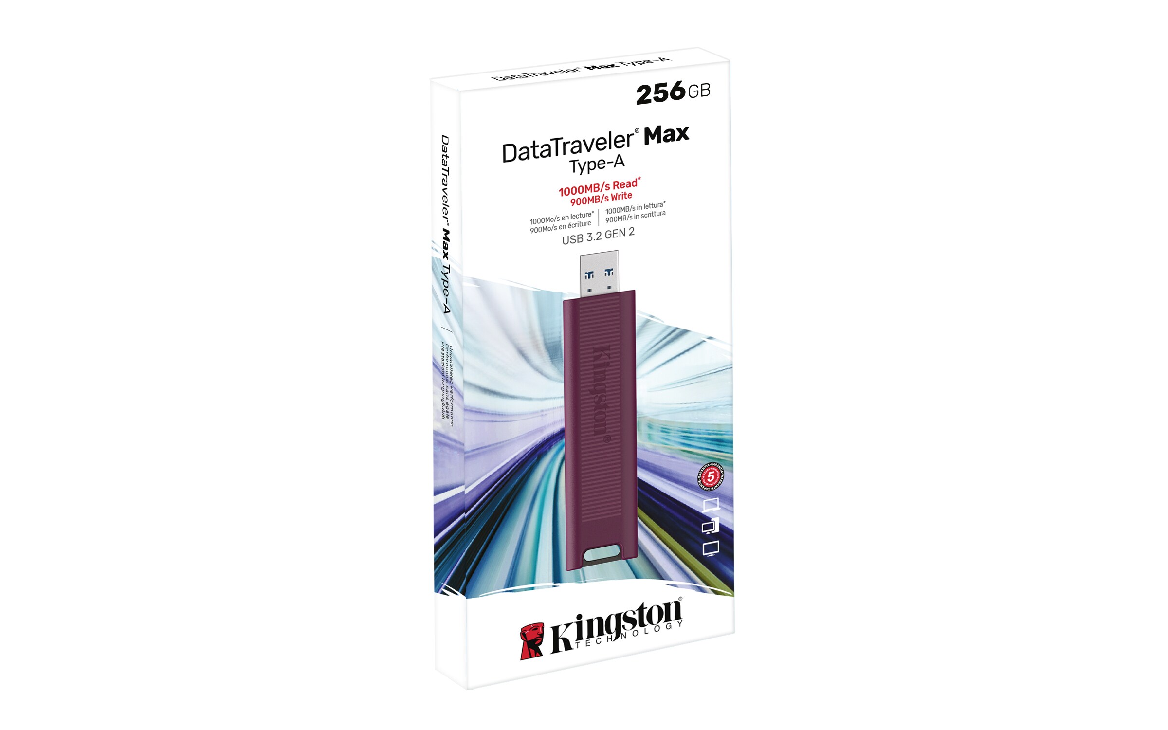 Kingston 256GB DataTraveler Max USB-Typ A 3.2 Gen2 USB-Stick