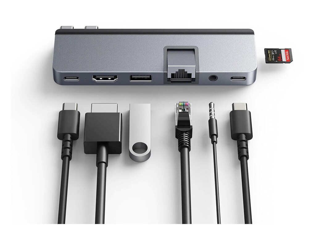 Hyper HD 7-in-2 USB-C Hub für MacBook Pro (2021)