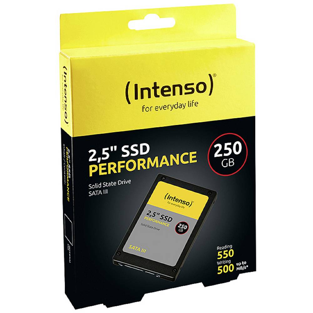 Intenso Performance SATA SSD 250 GB 2,5"/7mm SLC