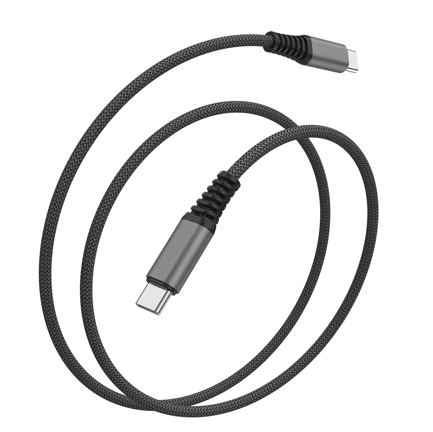 4smarts USB-C auf USB-C Kabel PremiumCord 100W 1,5m, schwarz