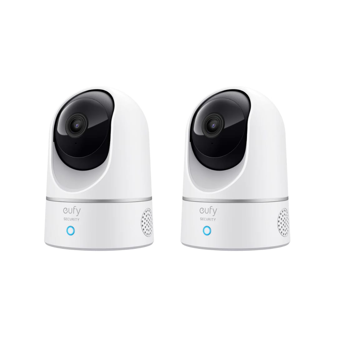 eufy Indoor Cam 2K Pan &amp; Tilt, 2er Pack