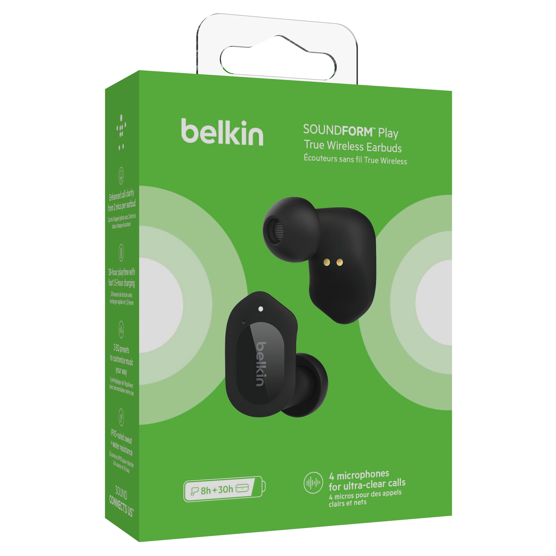 Belkin SOUNDFORM™ Play True Wireless In-Ear Kopfhörer schwarz