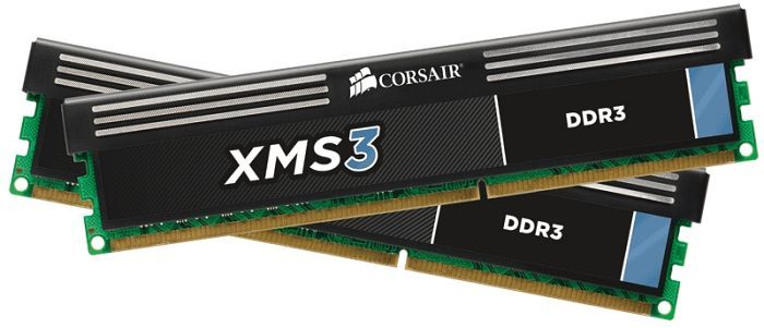 8GB (2x4GB) Corsair XMS3 DDR3-1333 CL9 (9-9-9-24) RAM - Kit