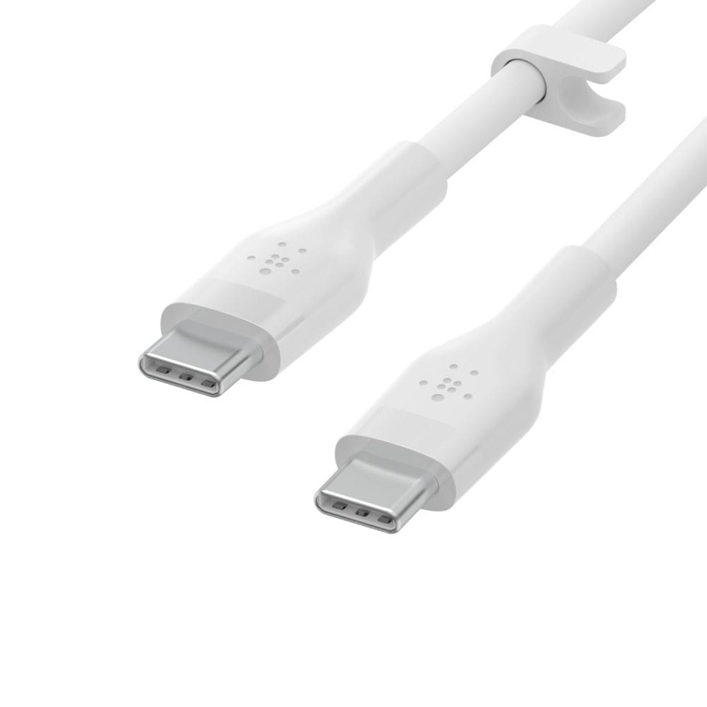 Belkin Flex USB-C/ USB-C Kabel Power Delivery 60W 2m weiß