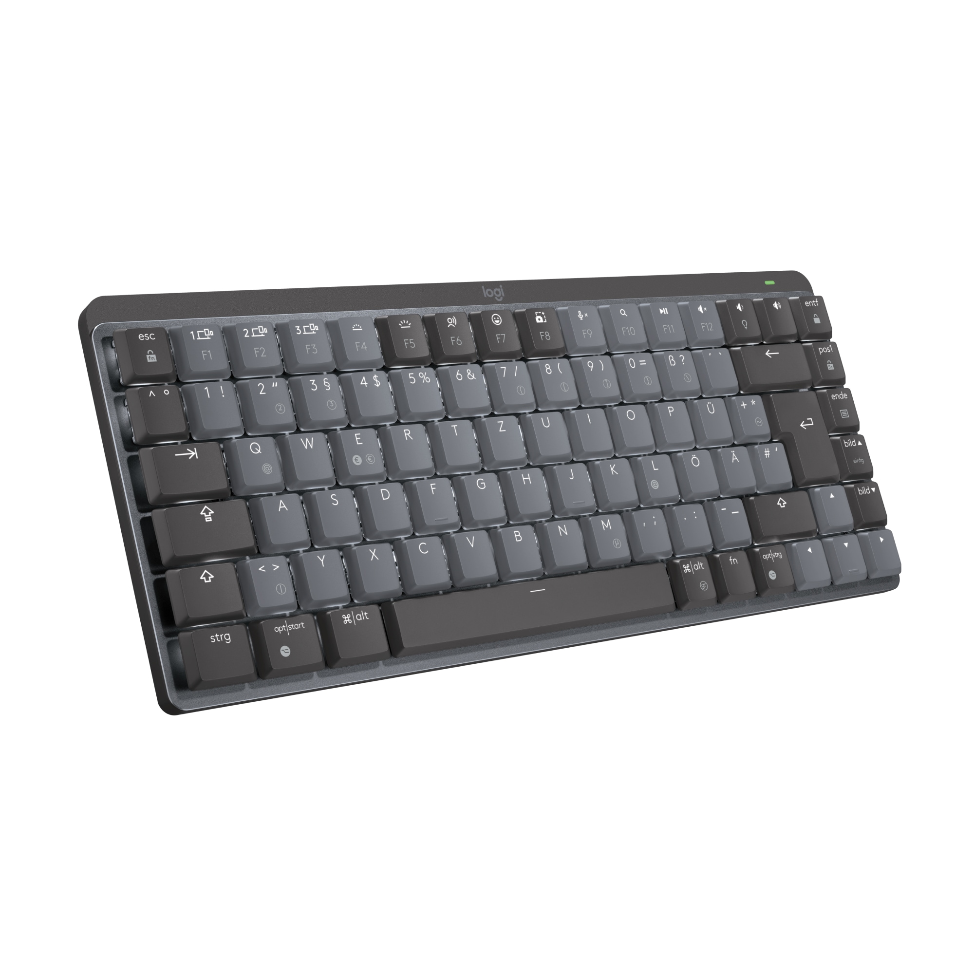 Logitech MX Mechanical Mini Minimalist Illuminated Kabellose Tastatur Tactile