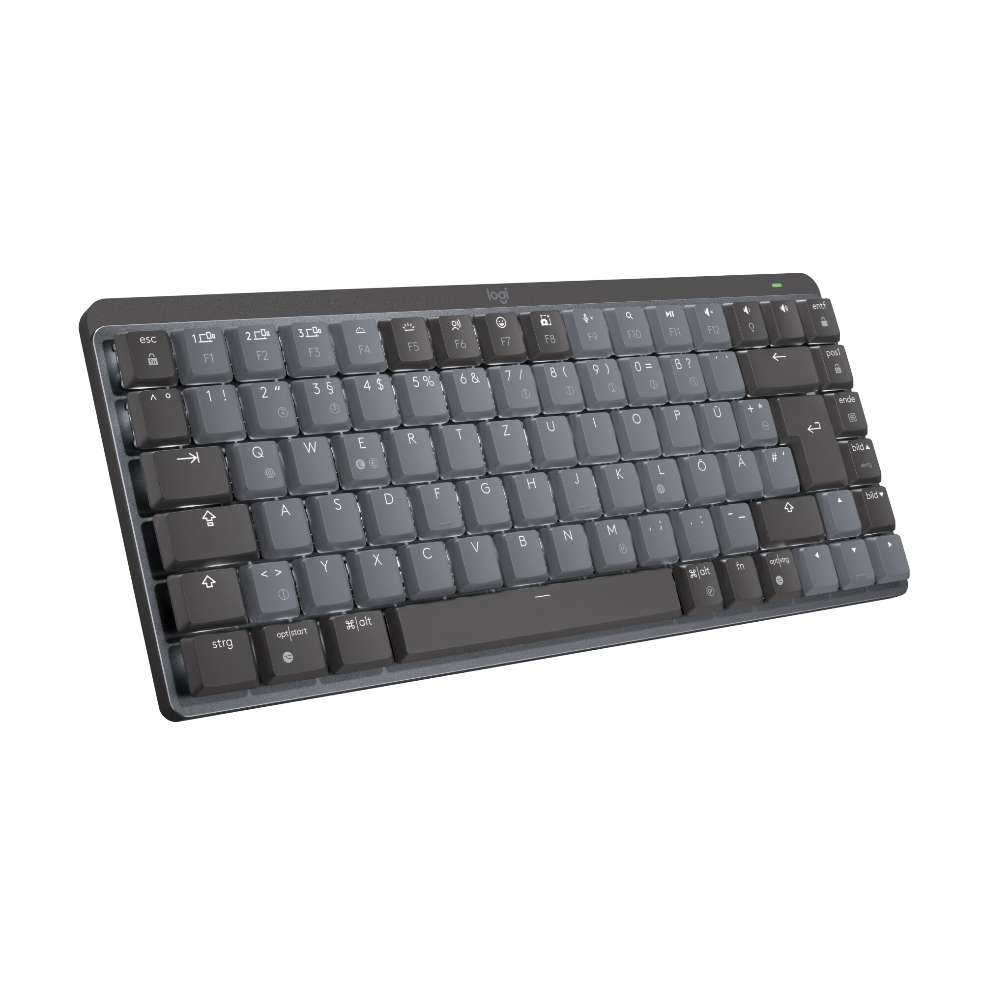 Logitech MX Mechanical Mini Linear - Graphite - Minimalistische 