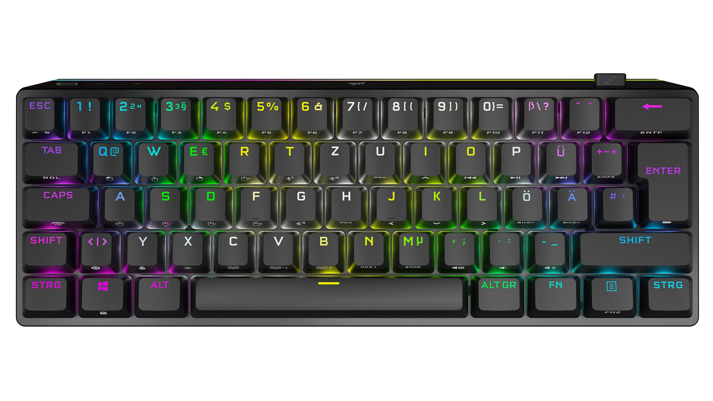 Corsair K70 Pro Mini RGB Mechanische Kabellose Gaming Tastatur 