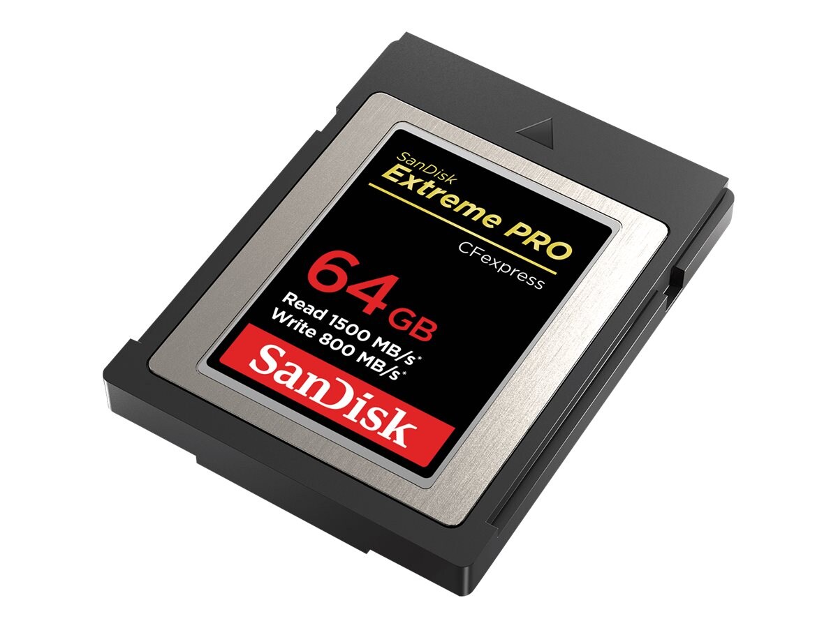 SanDisk Extreme Pro 64 GB CFexpress Typ B Speicherkarte bis zu 1500 MB/s