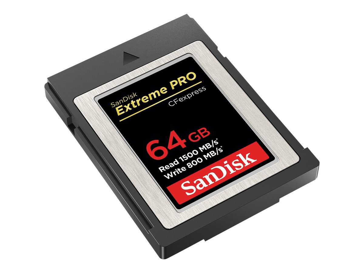 SanDisk Extreme Pro 64 GB CFexpress Typ B Speicherkarte bis zu 1500 MB/s