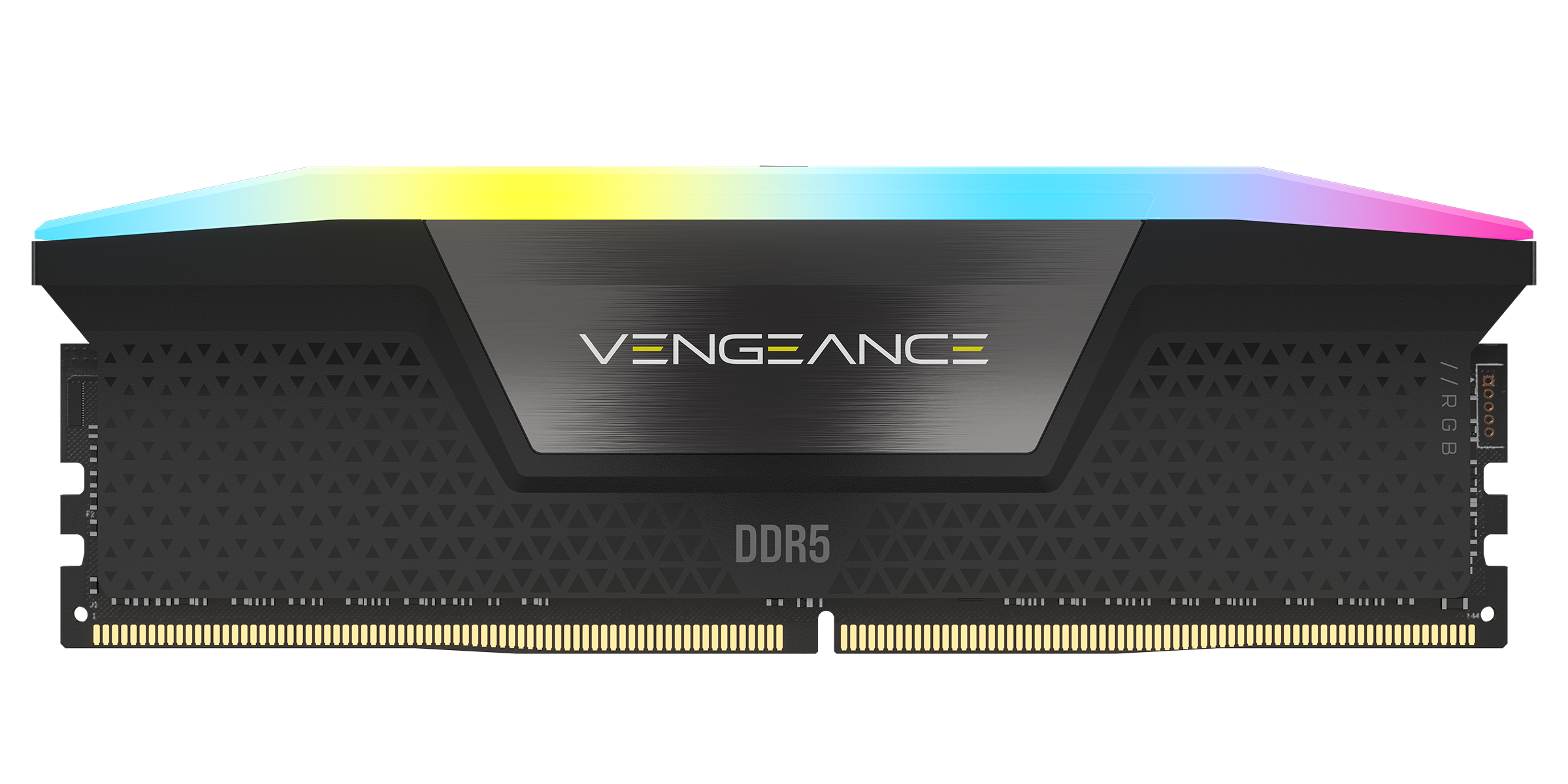 32GB (2x16GB) CORSAIR VENGEANCE RGB DDR5 5200 (PC5-41600) C40 1.25V - Black