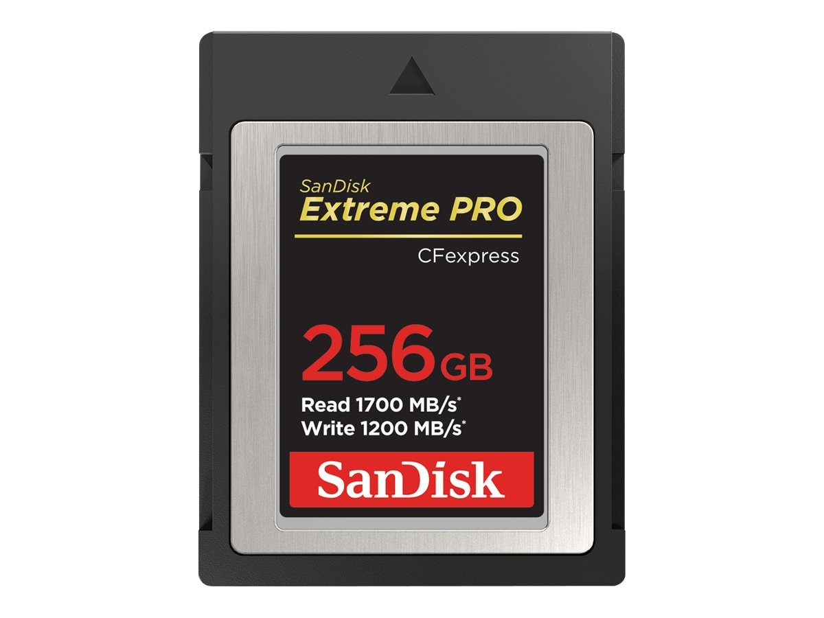 SanDisk Extreme Pro 256 GB CFexpress Typ B Speicherkarte bis zu 1700 MB/s