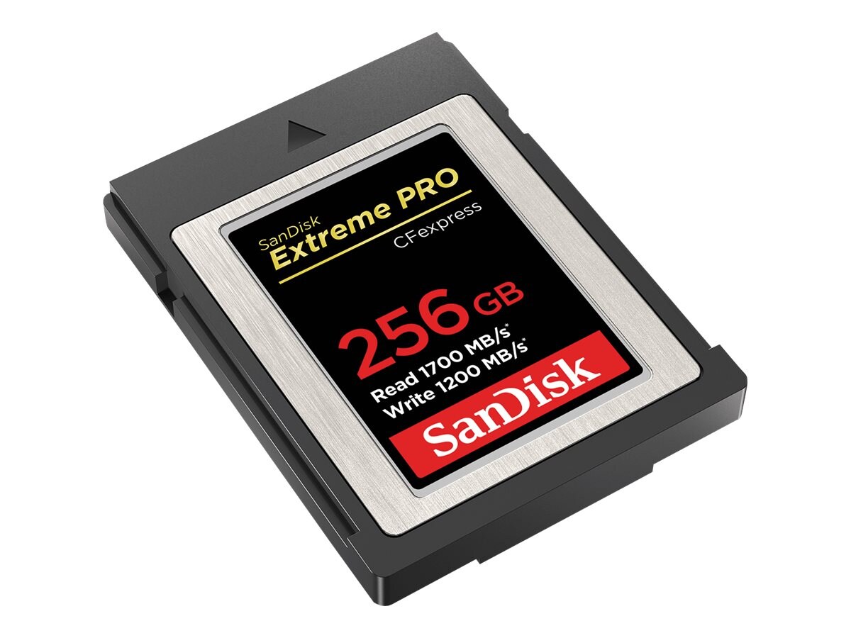 SanDisk Extreme Pro 256 GB CFexpress Typ B Speicherkarte bis zu 1700 MB/s