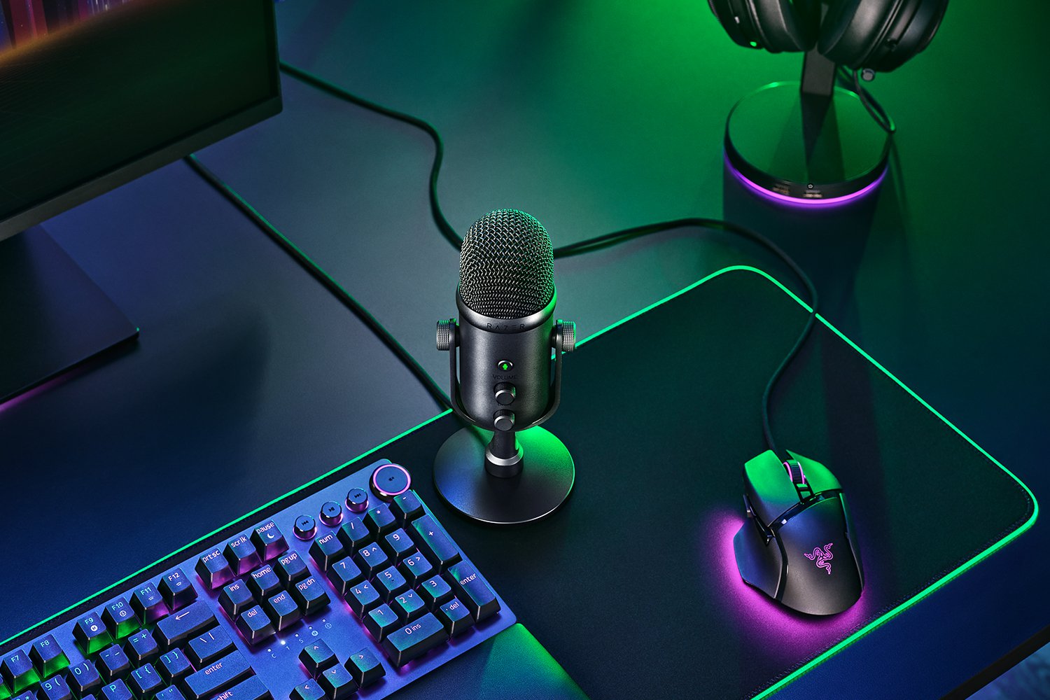 RAZER Seiren V2 Pro - Professionelles USB-Mikrofon fürs Streaming 