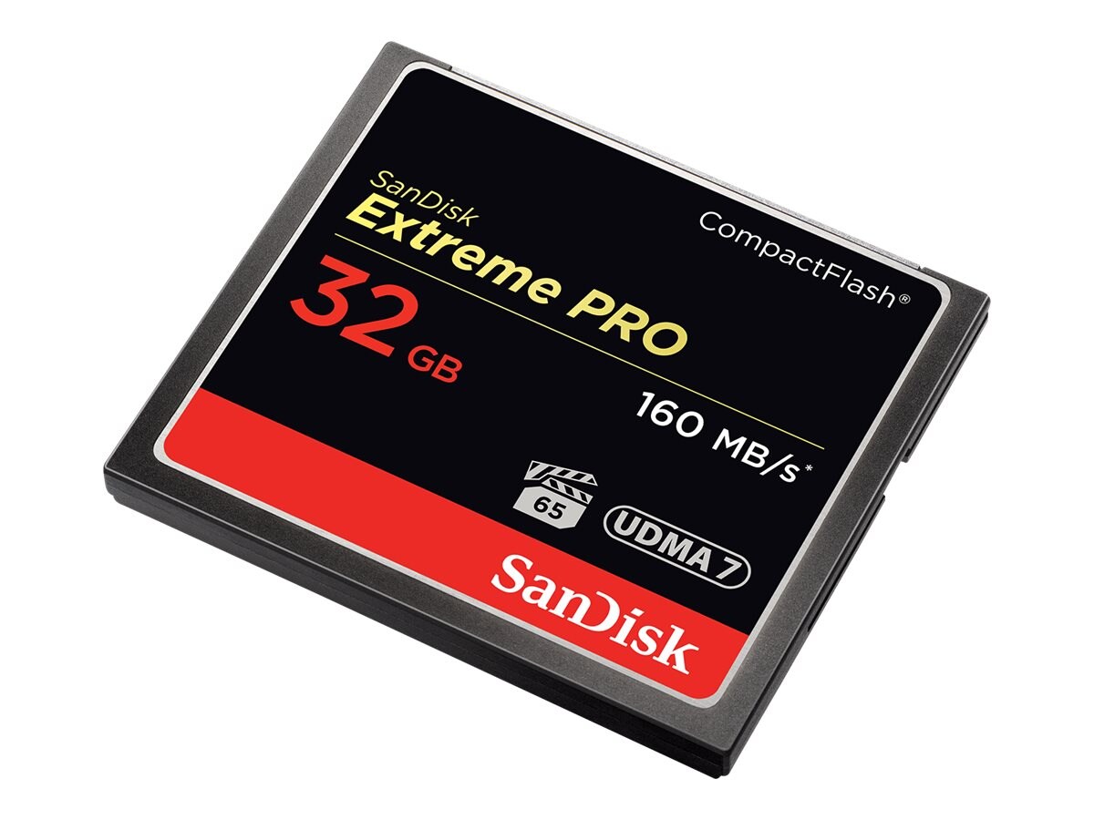 SanDisk Extreme Pro 32 GB CompactFlash Speicherkarte bis zu 160 MB/s