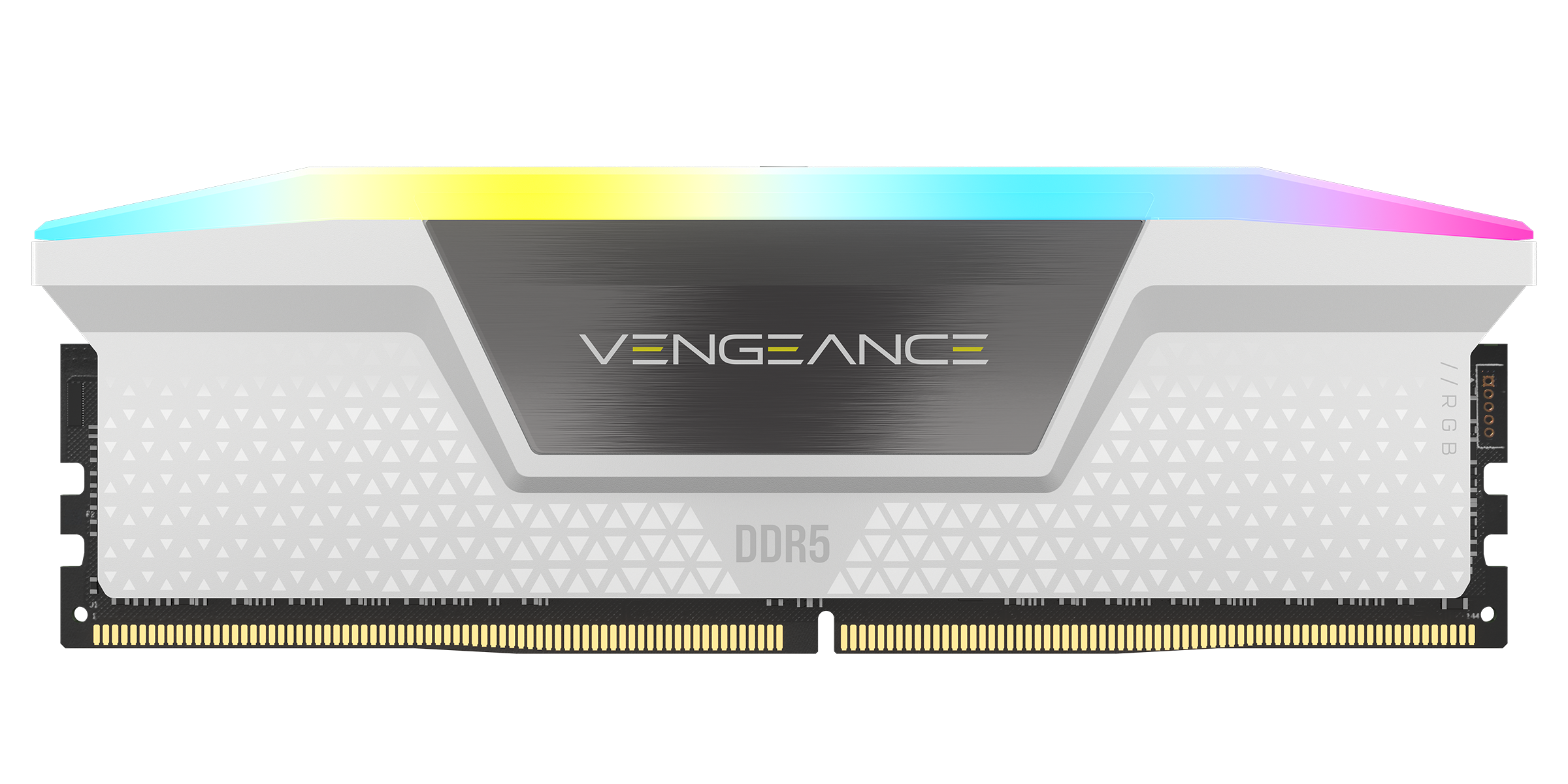 32GB (2x16GB) CORSAIR VENGEANCE RGB DDR5 5200 (PC5-41600) C40 1.25V - white