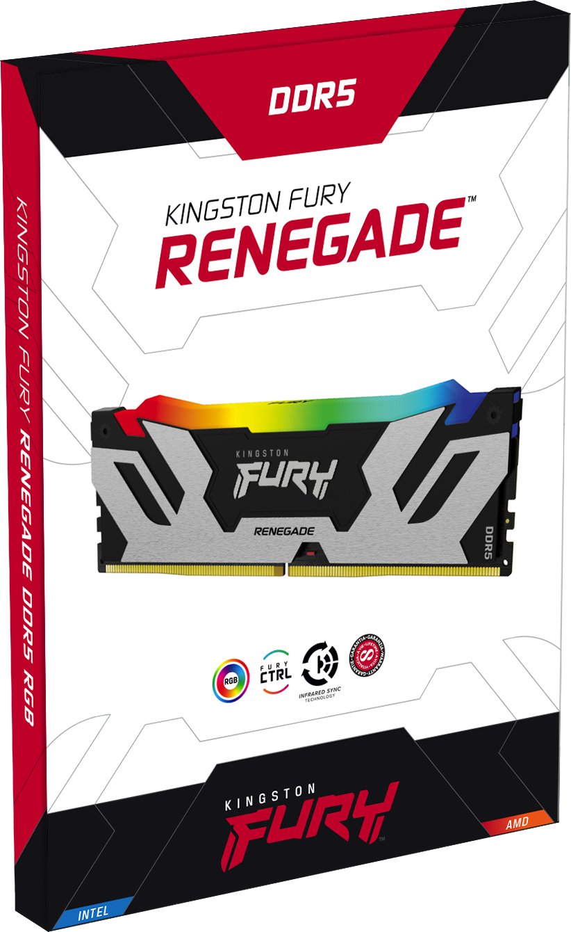 16GB (1x16GB) KINGSTON FURY Renegade RGB DDR5-6000 CL32 RAM Arbeitsspeicher