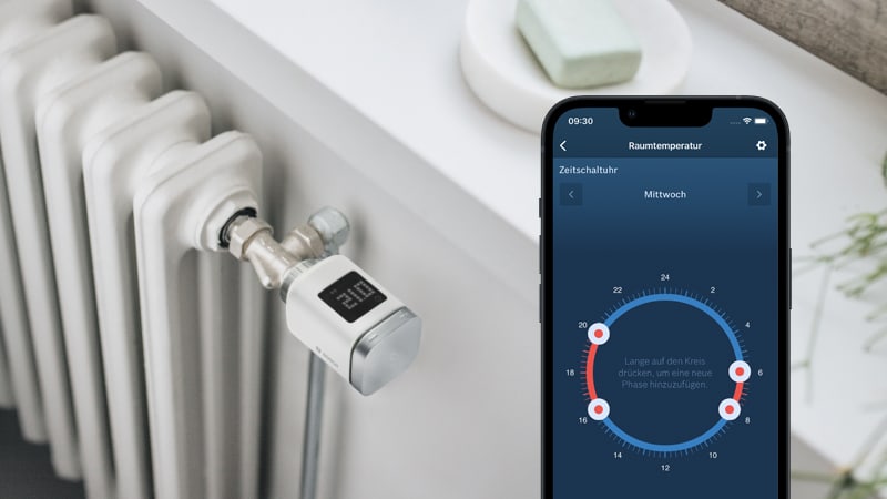 Bosch Smart Home Starter Set Smarte Heizung • 5 Thermostate • 3  Fensterkontakte kaufen