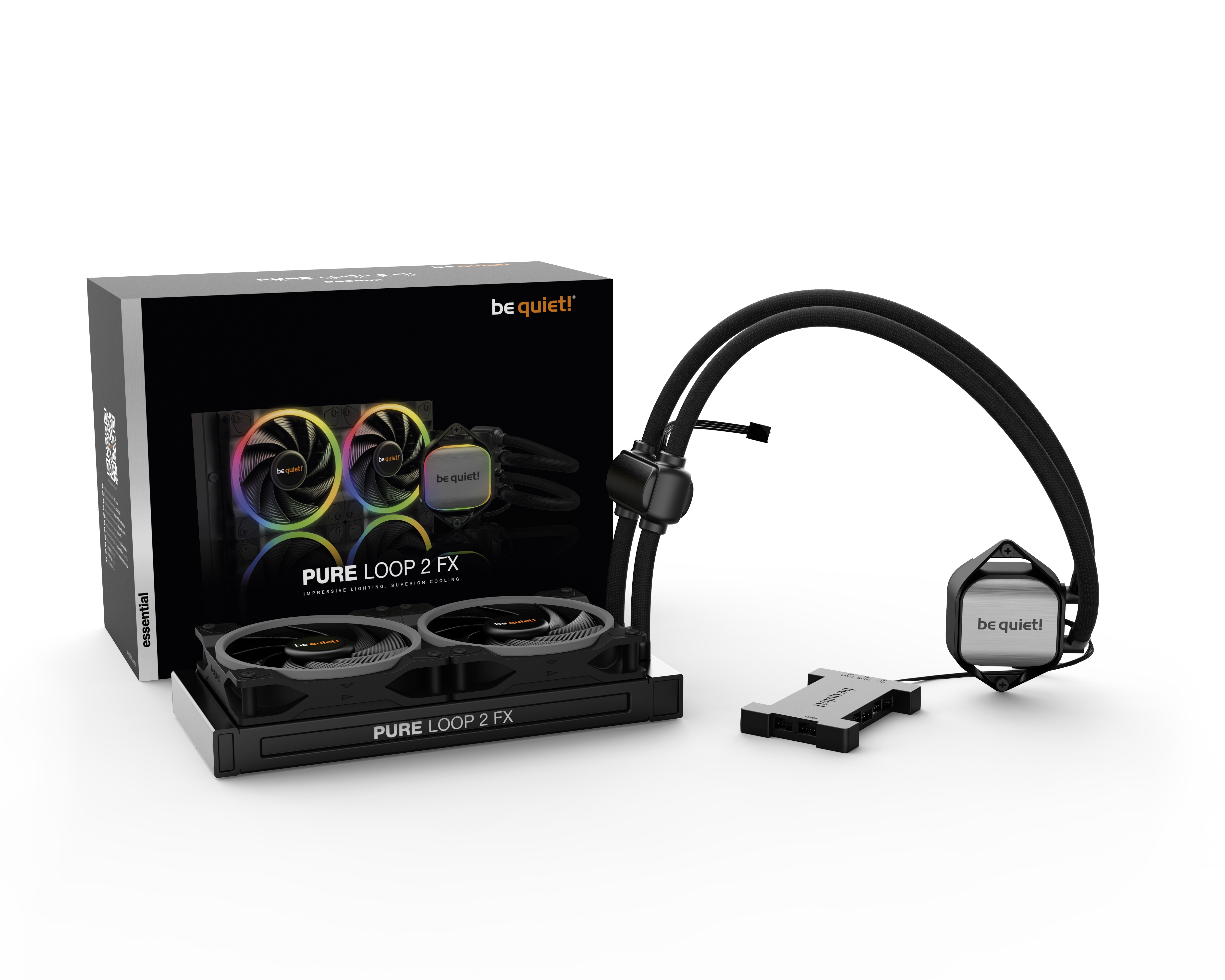 be quiet! Silent LOOP 2 FX ARGB Wasserkühlung 240 mm für Intel/AMD