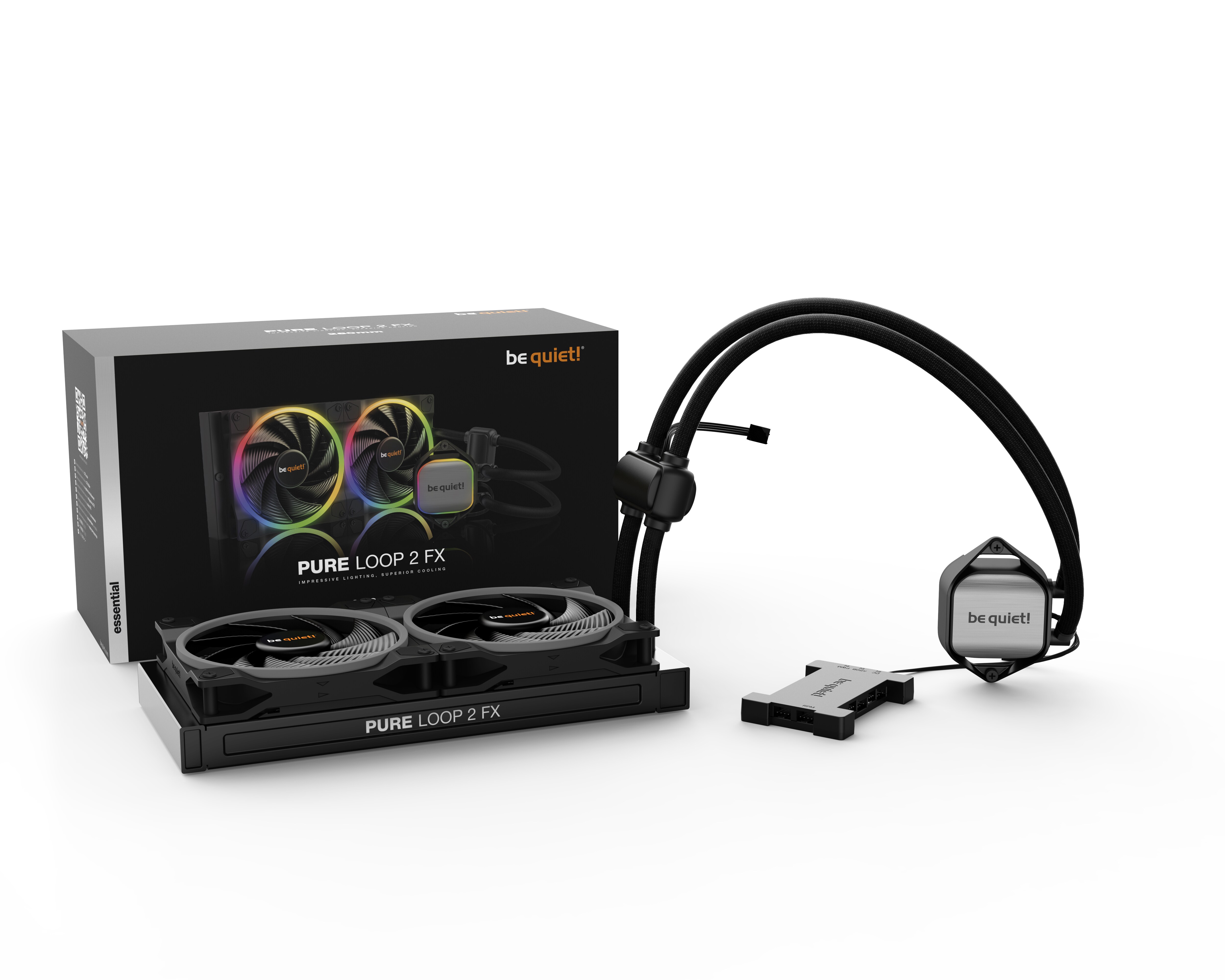 be quiet! Silent LOOP 2 FX ARGB Wasserkühlung 280 mm für Intel/AMD