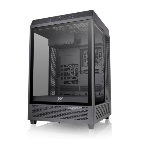 Thermaltake The Tower 500 Black Midi-Tower ATX Gehäuse schwarz, Sichtfenster