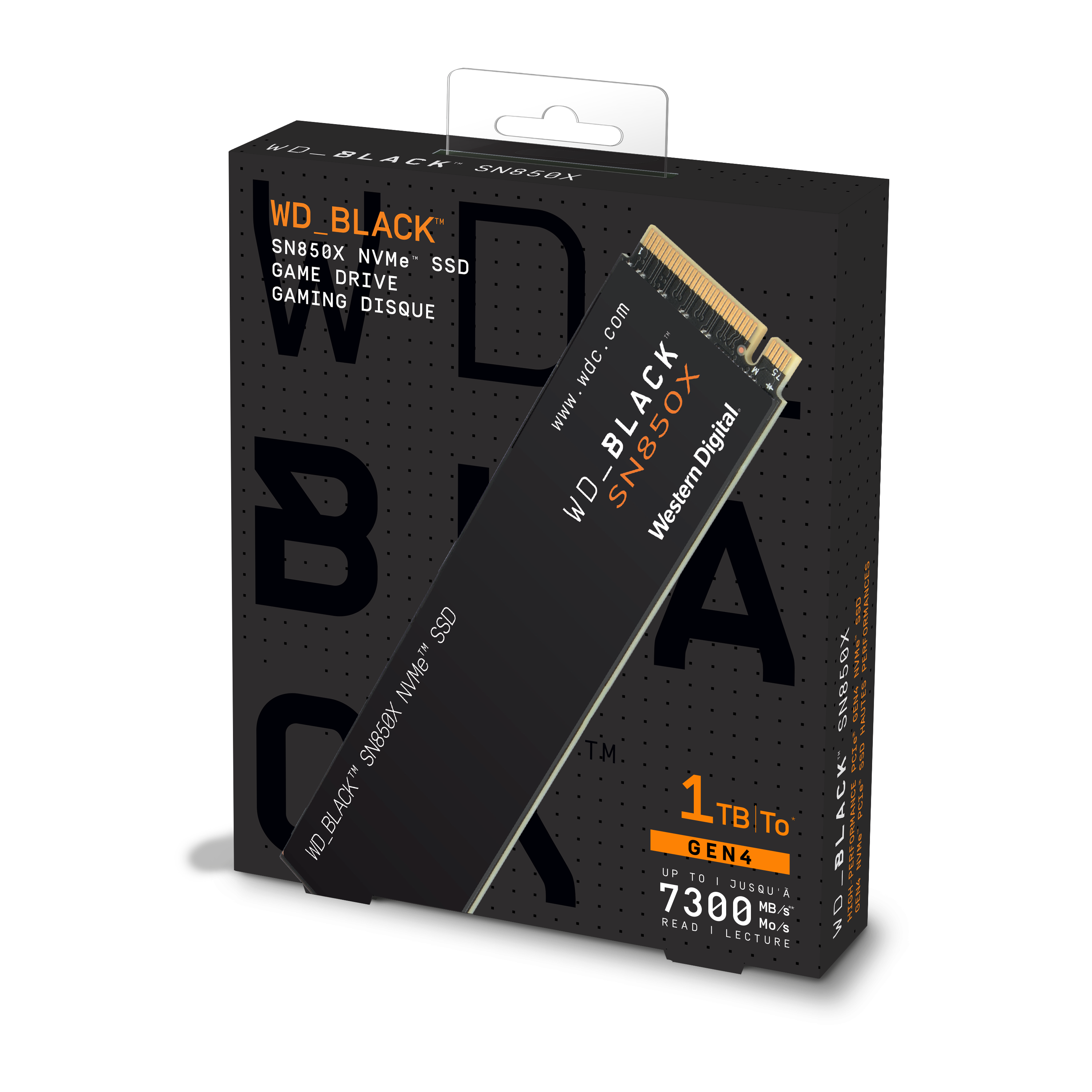 WD_BLACK SN850X NVMe SSD 1 TB M.2 2280 PCIe 4.0