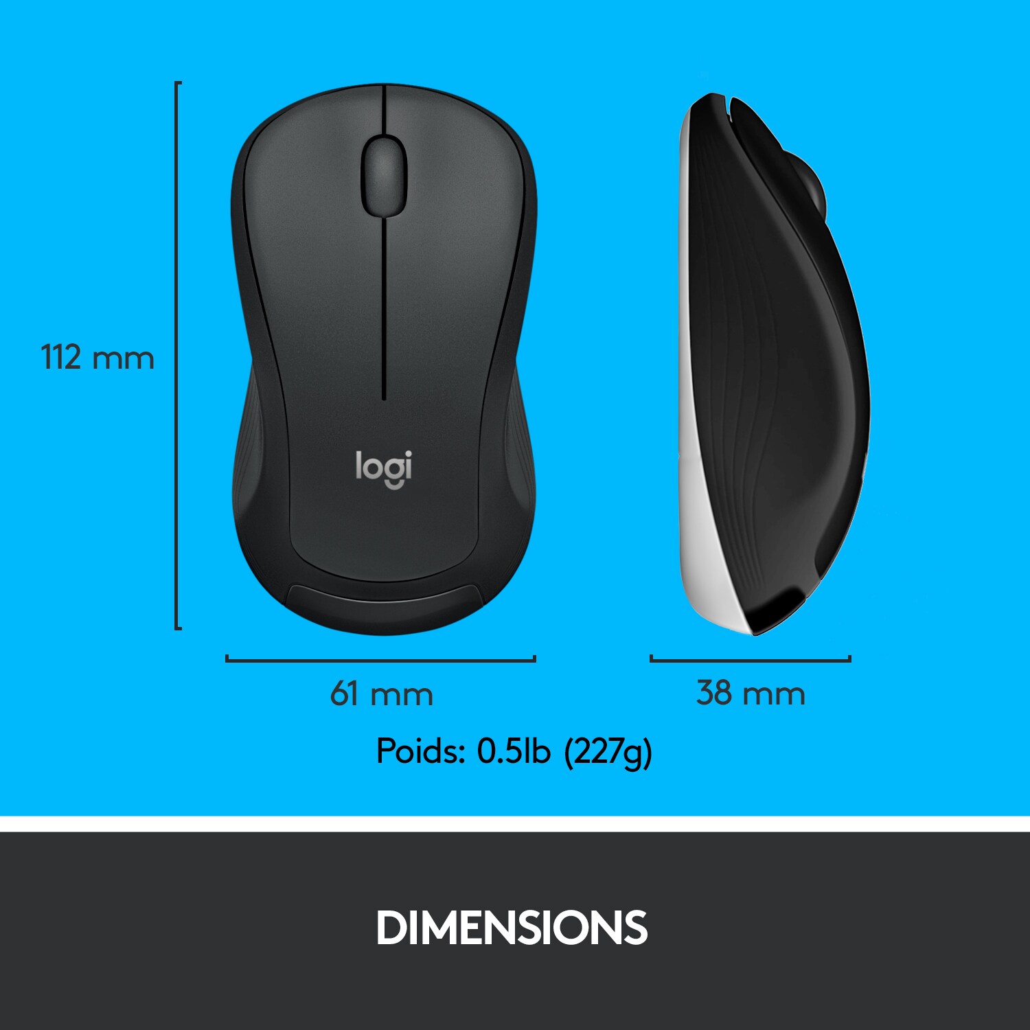 Logitech MK540 Advanced Kabellose Maus-Tastaturkombination franz. Layout