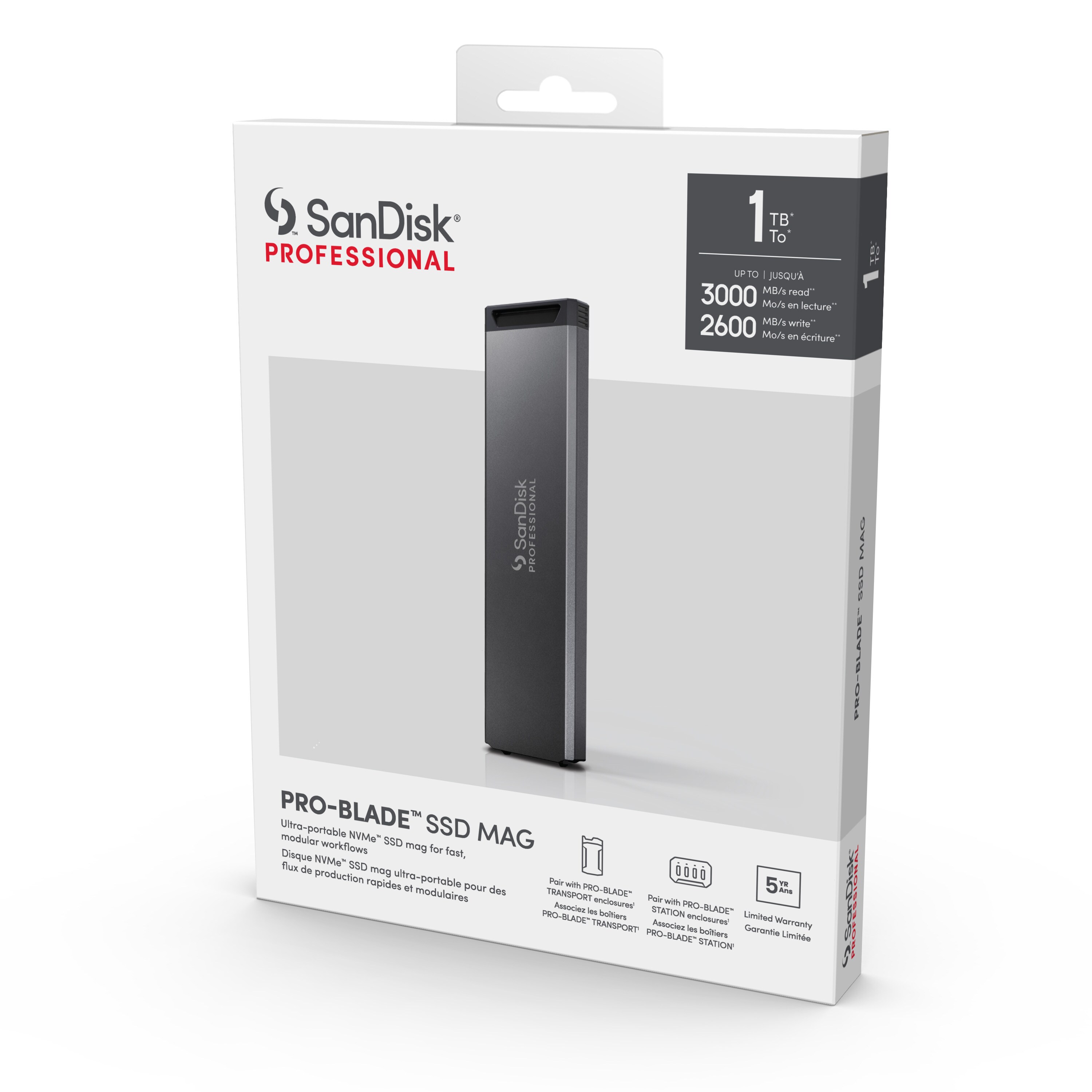 SanDisk Professional PRO-BLADE SSD 1 TB Mag Wechselgehäuse