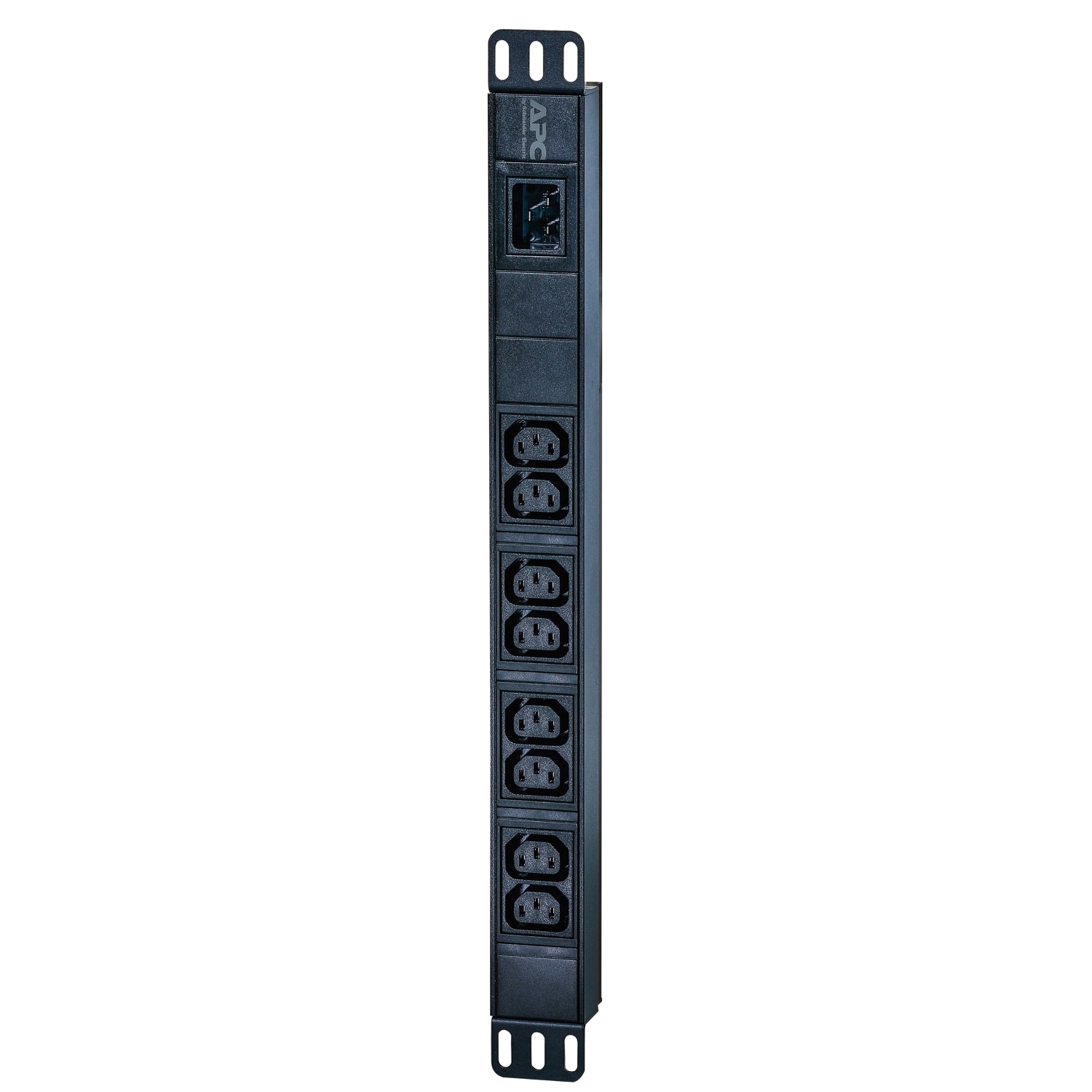 APC Easy PDU, Basic, 1U, 16A, 230V, 8 x IEC Ausgänge, Rack Montage