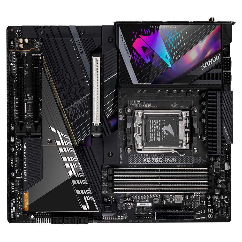 GIGABYTE X670E AORUS XTREME ATX Mainboard Sockel AM5 DP/HDMI/USB-C/5xM.2/WIFI6E