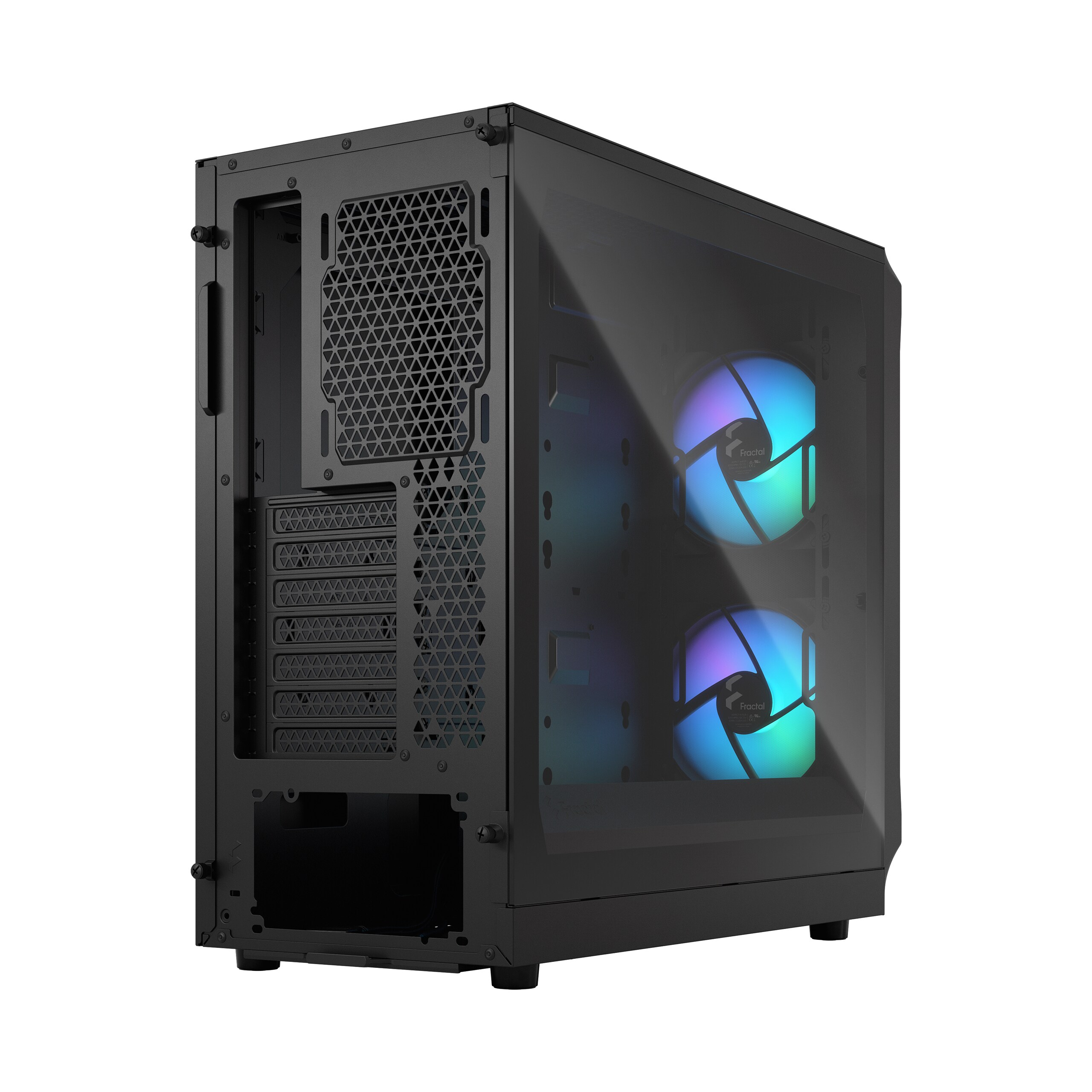 Fractal Design Focus 2 RGB Black TG Clear Tint