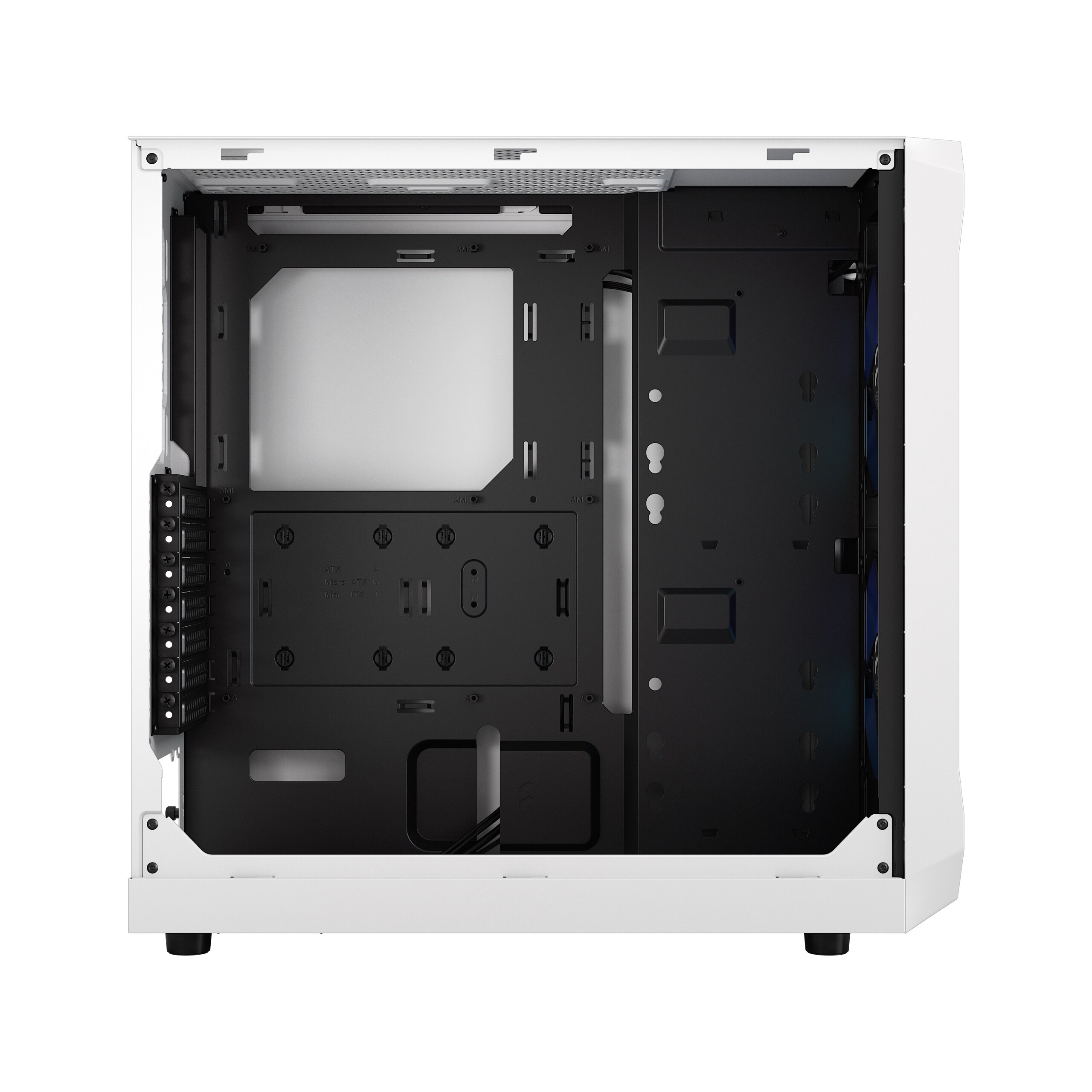 Fractal Design Focus 2 RGB White TG Clear Tint