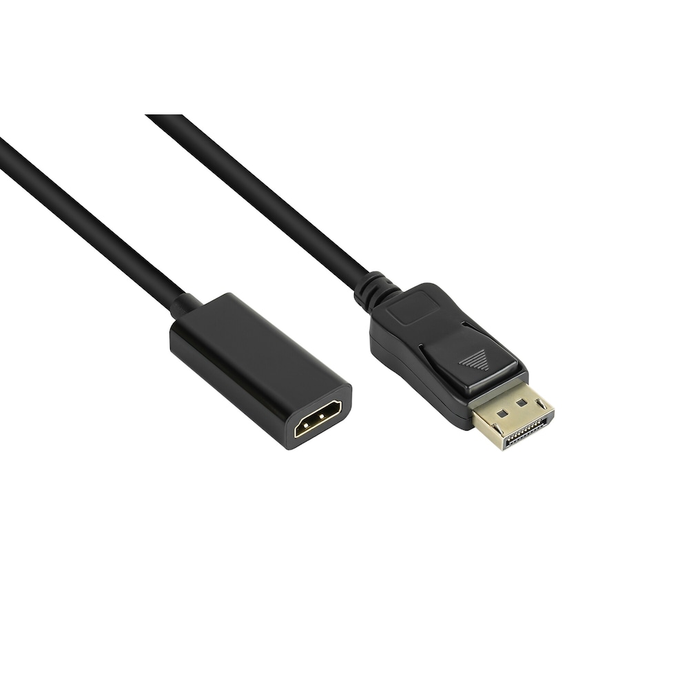 Good Connections Adapter DisplayPort 1.2 St an HDMI 1.4b Bu 4K @30Hz ca. 20cm